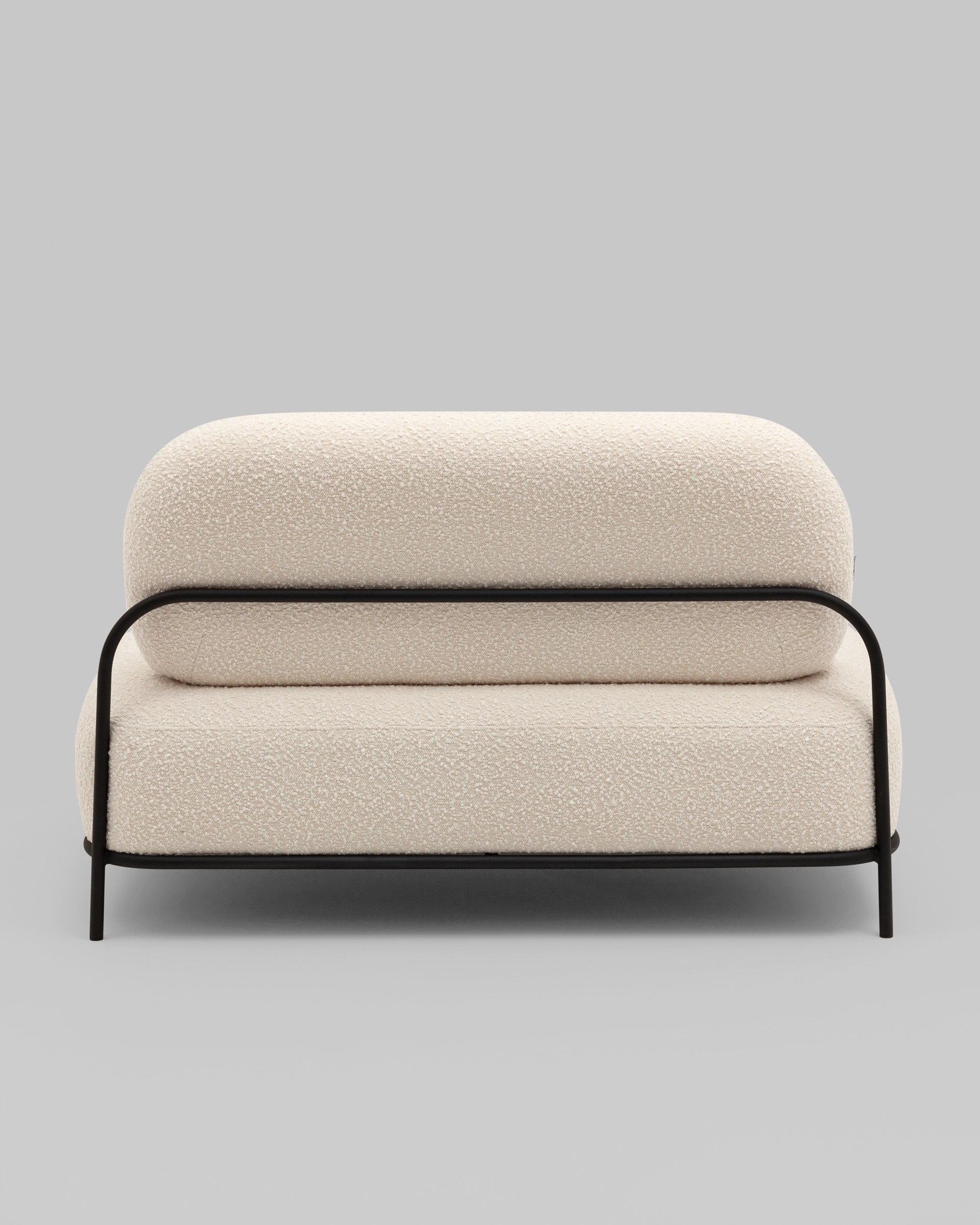 Диван Стоун new ткань букле молочный — изображение 6