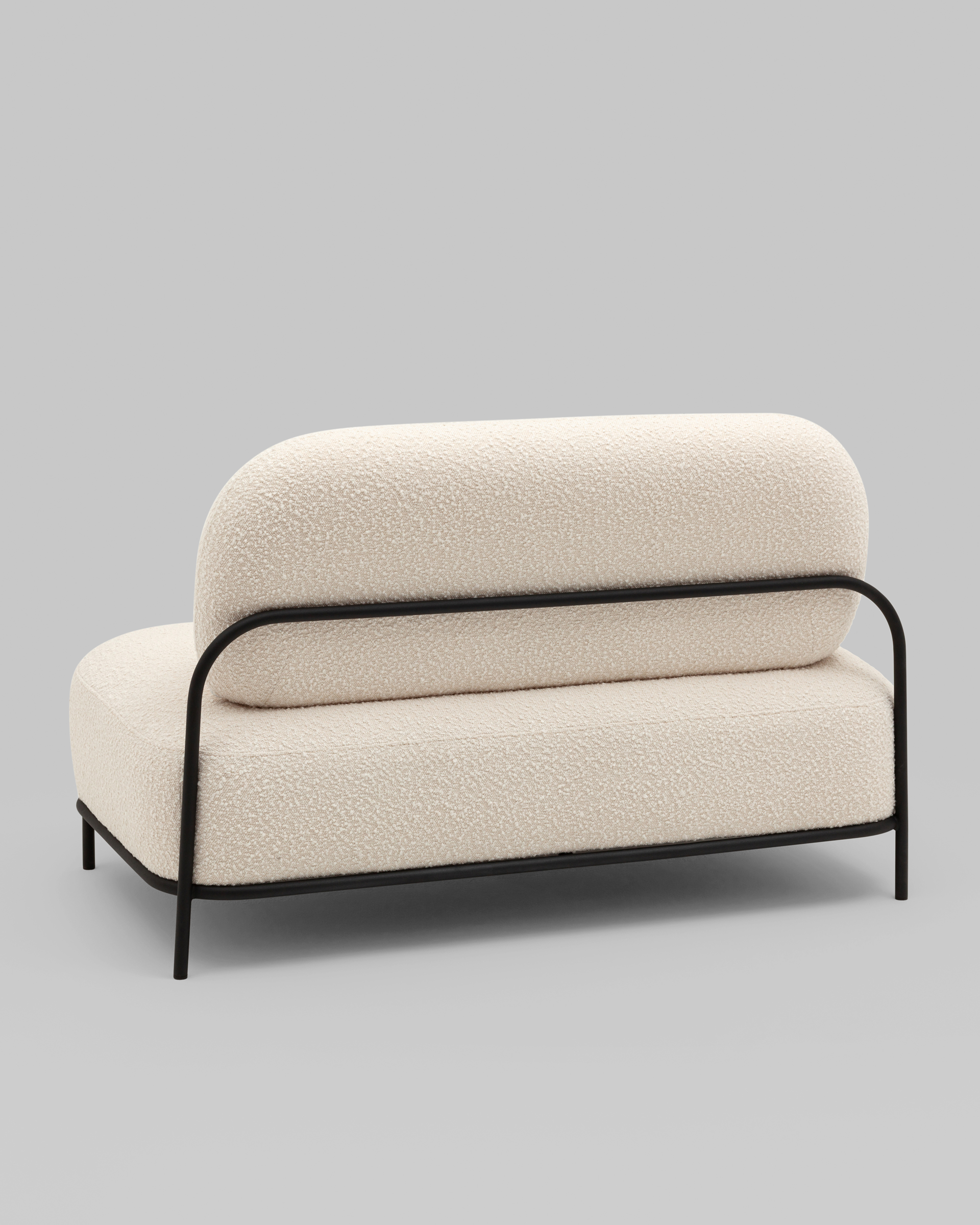 Диван Стоун new ткань букле молочный — изображение 7