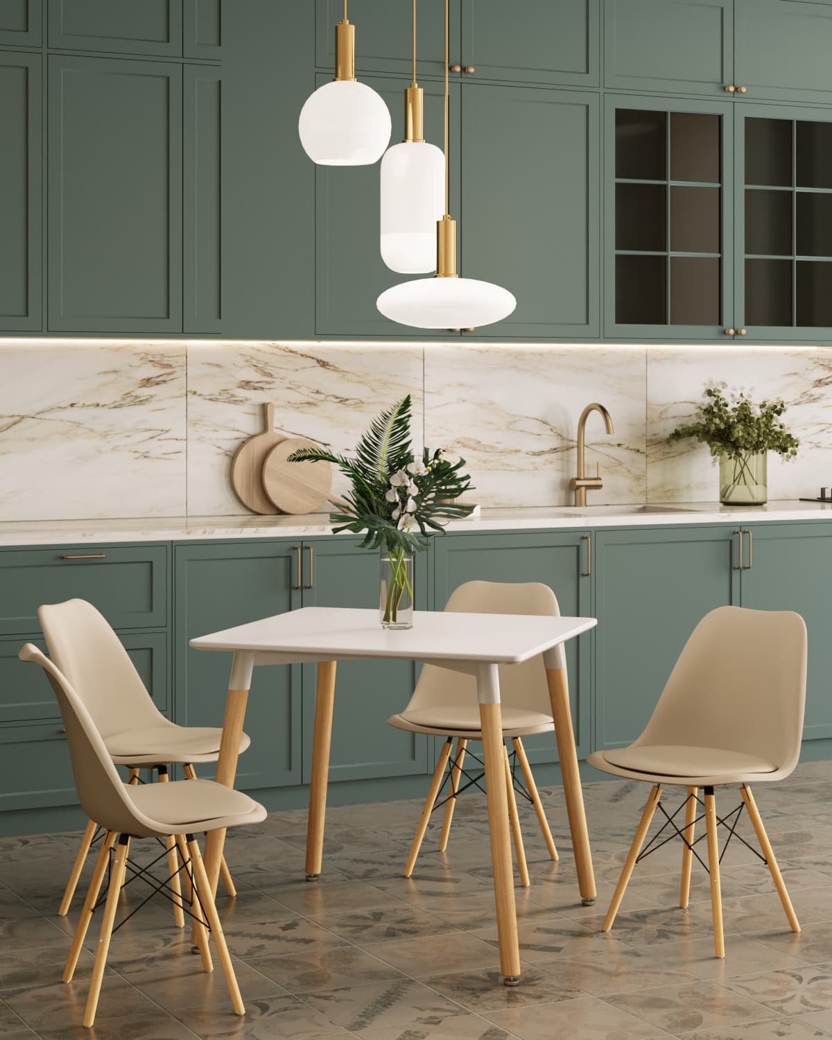 Стул Eames Soft бежевый — изображение 3