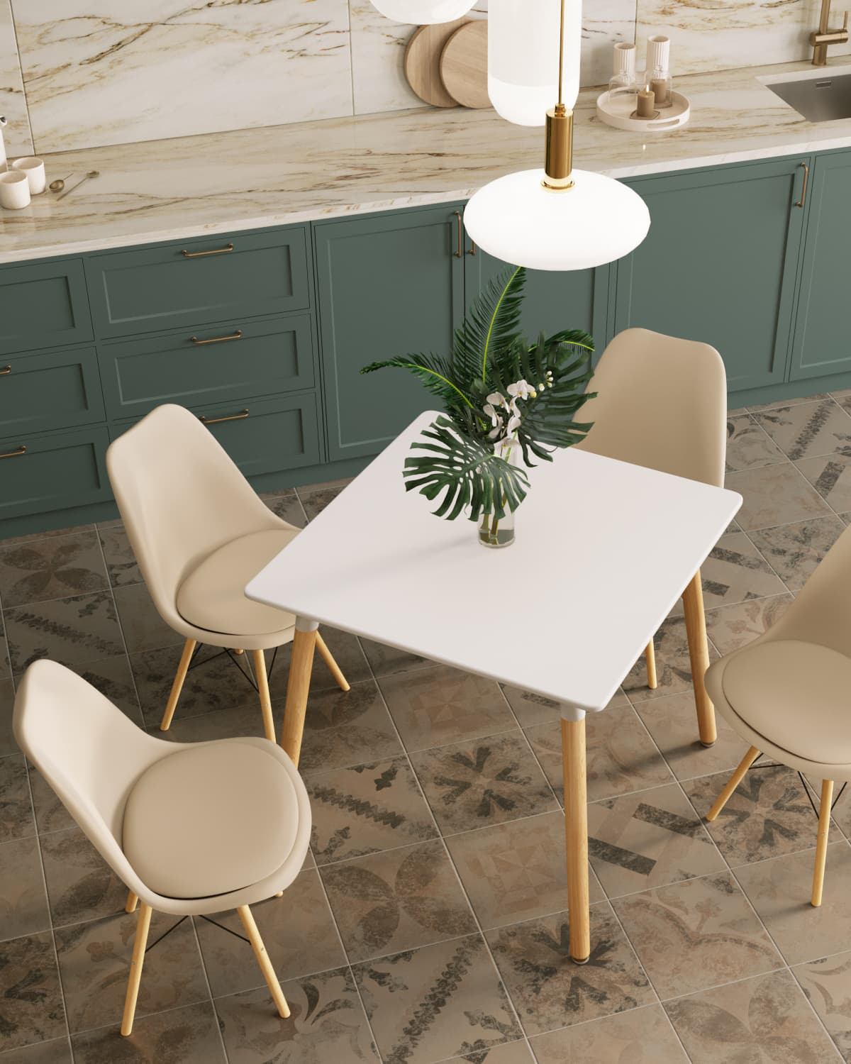 Стул Eames Soft бежевый — изображение 4