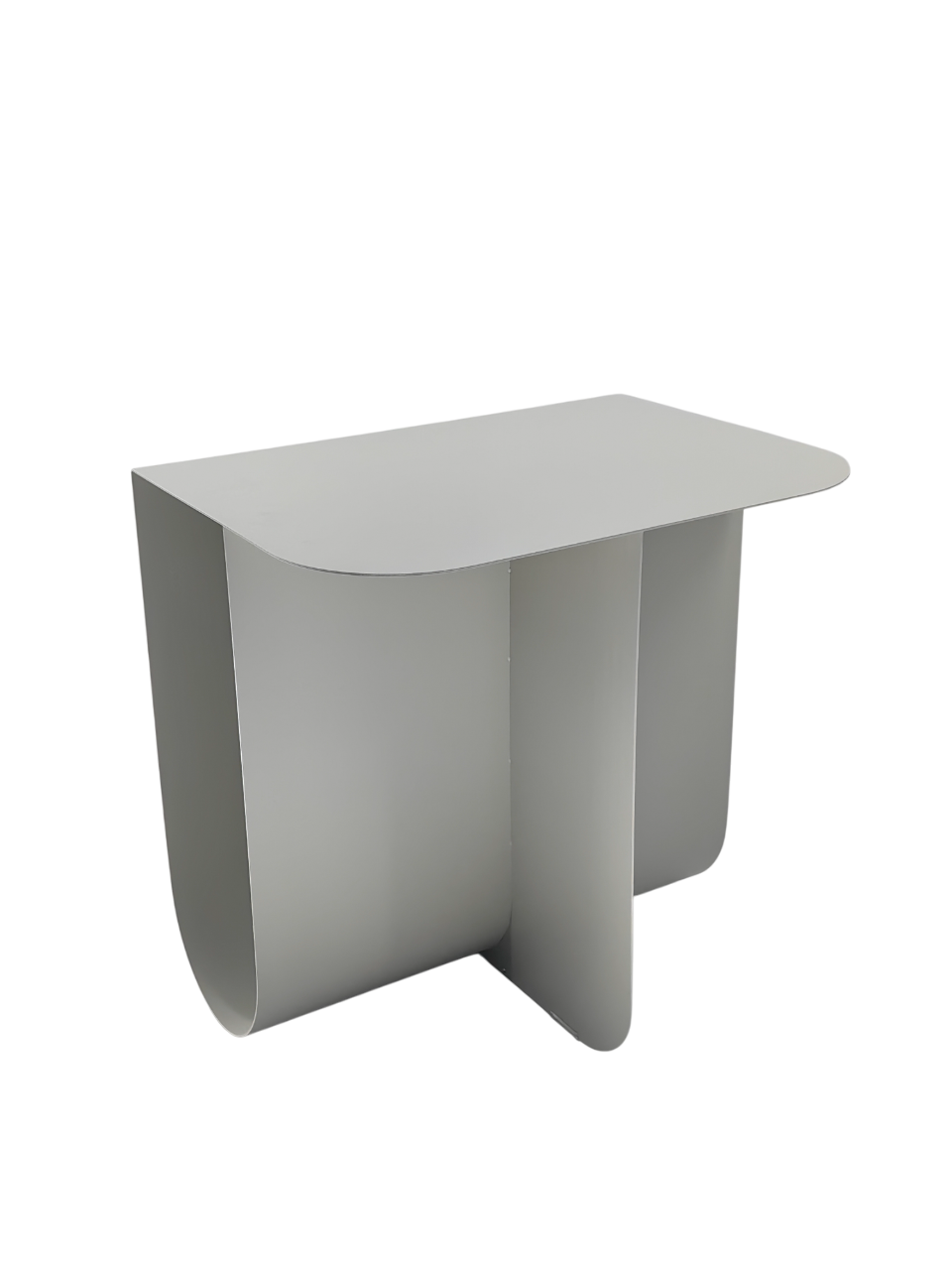 Журнальный столик Laure металл светло-серый — изображение 4