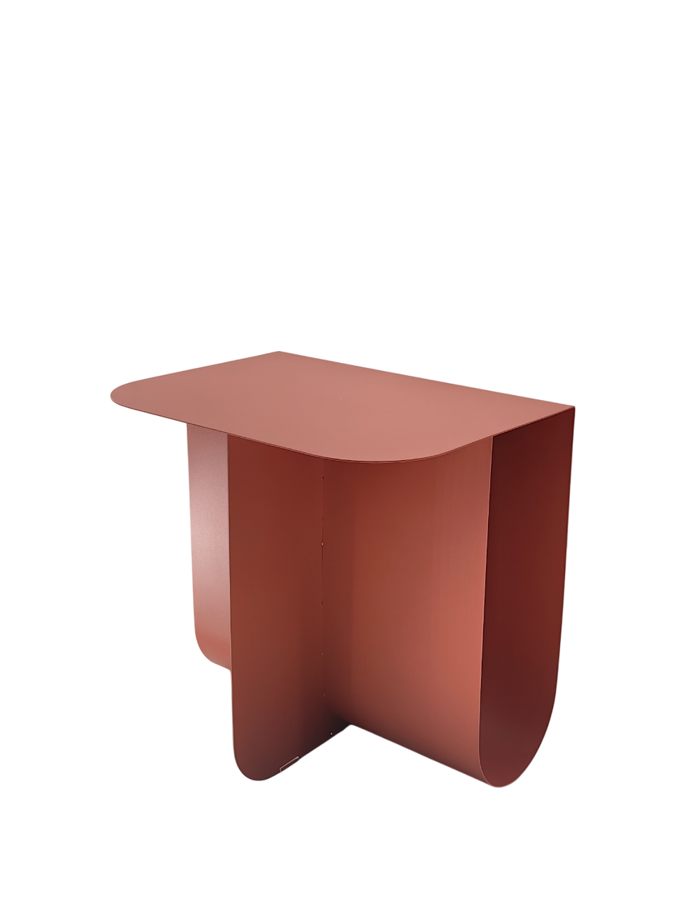 Журнальный столик Laure металл красный