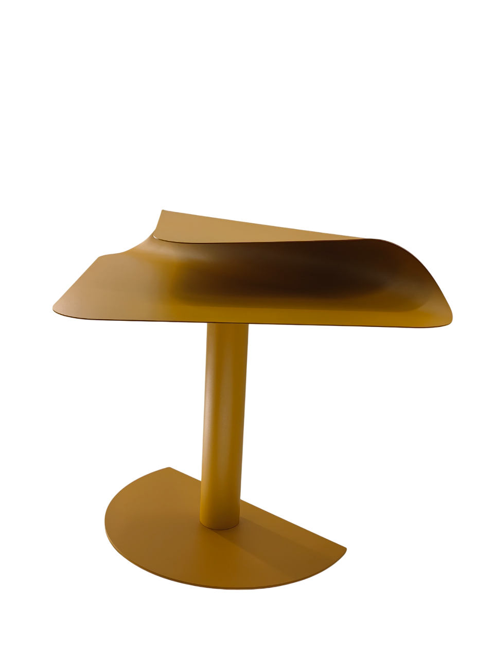 Журнальный столик Cornea металл желтый — изображение 2