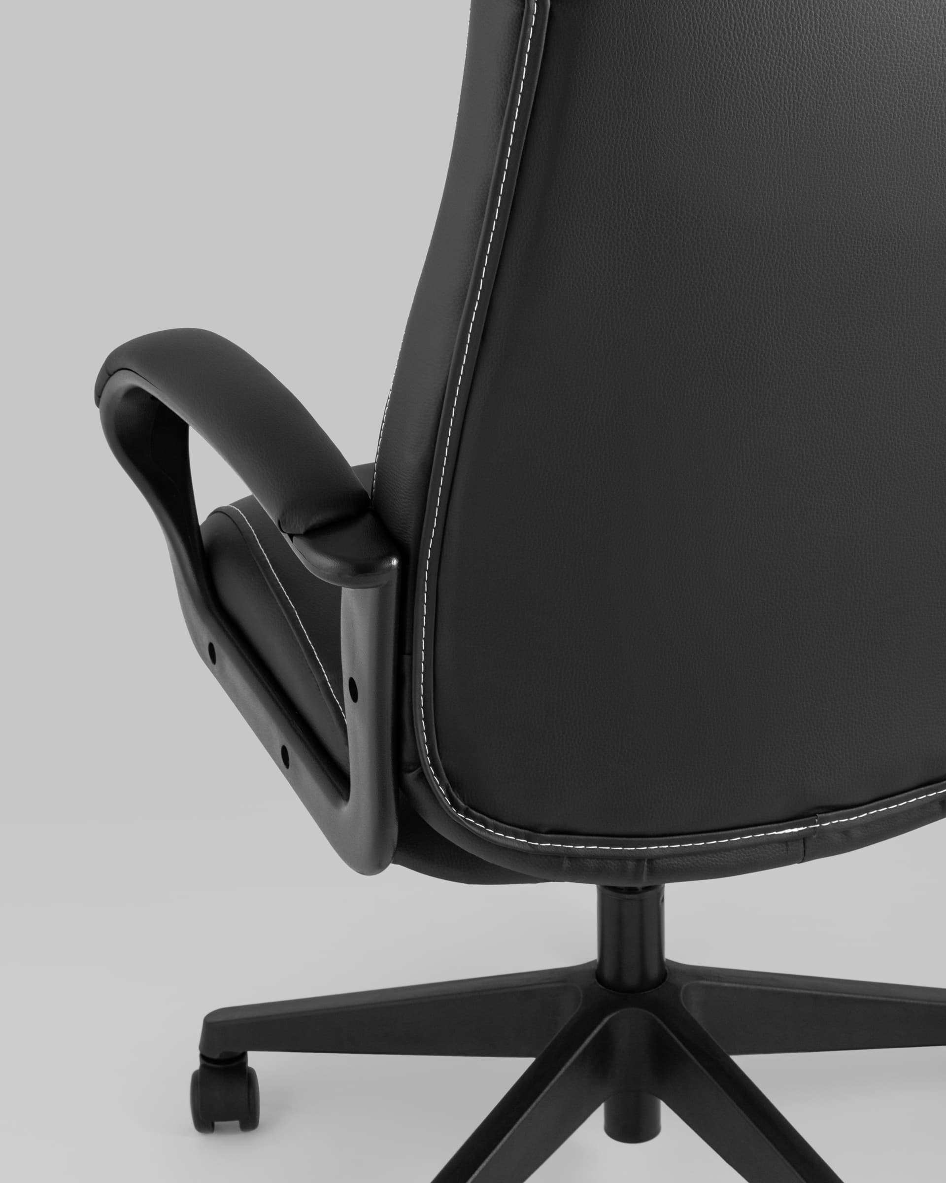 Кресло игровое TopChairs ST-CYBER 8 черный/оранжевый — изображение 9