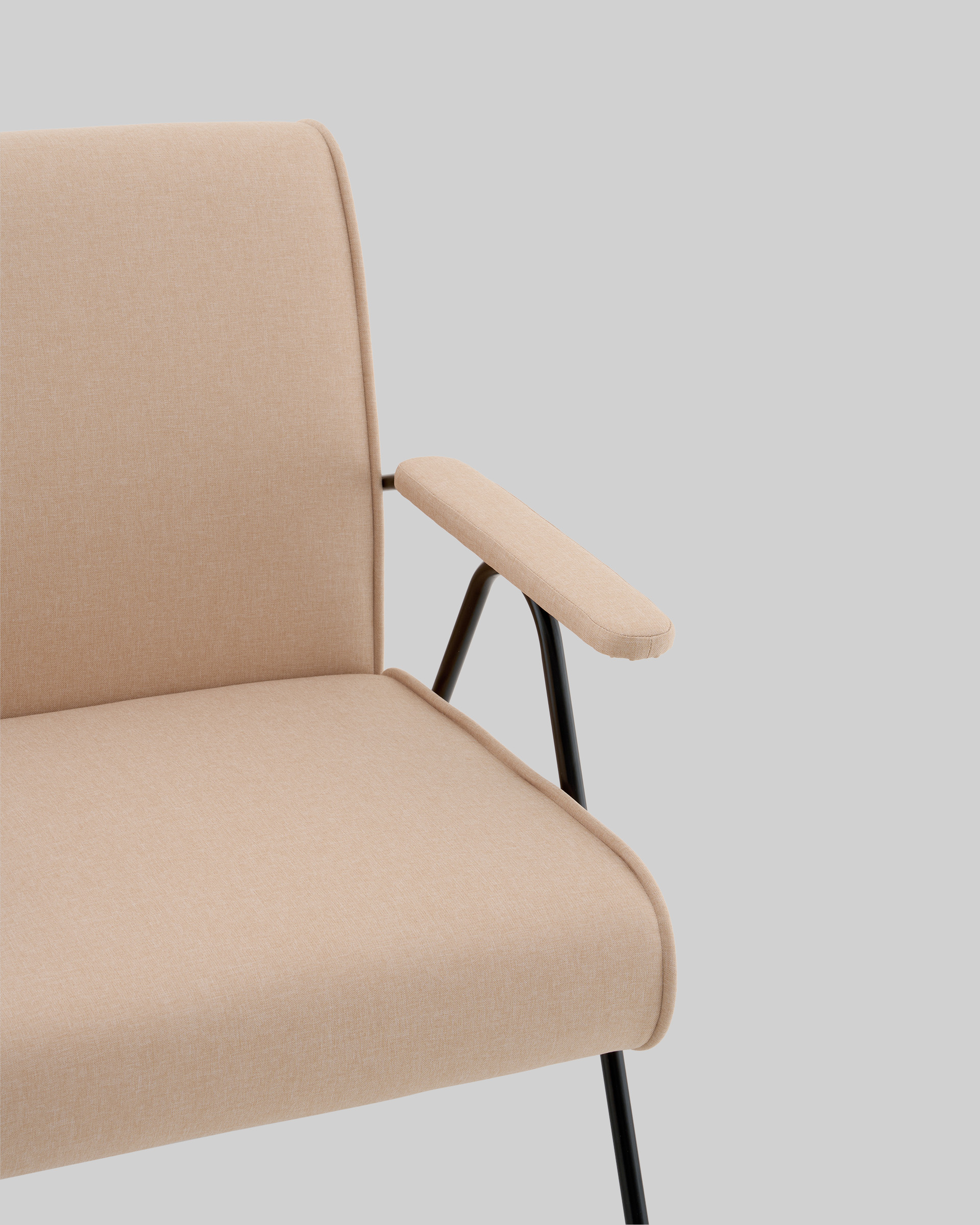 Кресло Эндино рогожка бежевый — изображение 8