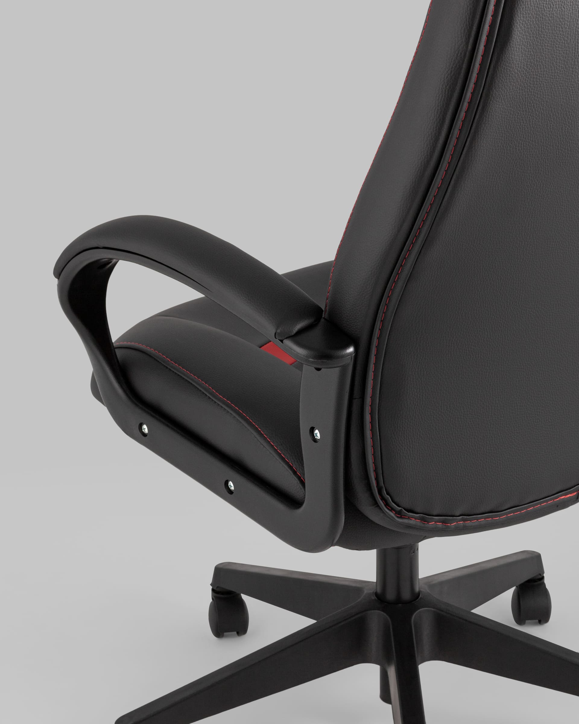 Кресло игровое TopChairs ST-CYBER 8 черный/красный — изображение 9