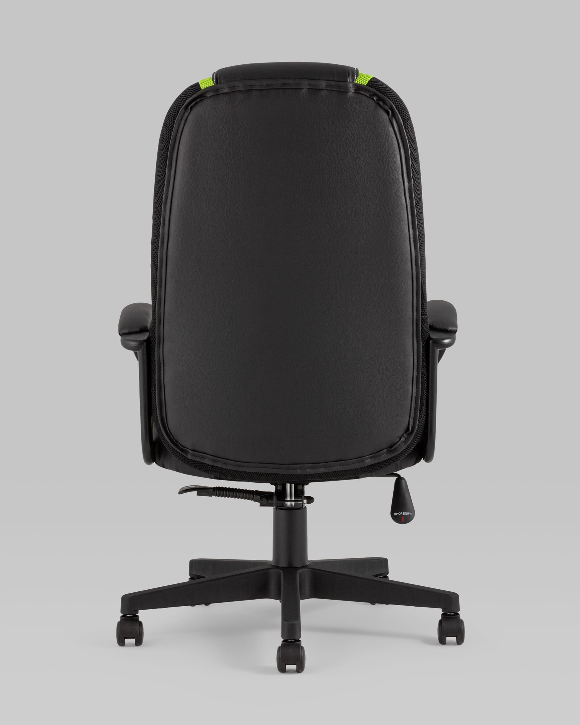 Кресло игровое TopChairs ST-CYBER 9 черный/зеленый — изображение 7