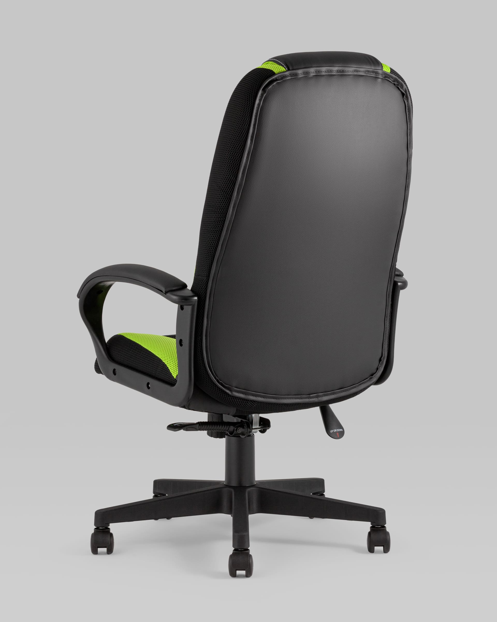 Кресло игровое TopChairs ST-CYBER 9 черный/зеленый — изображение 8