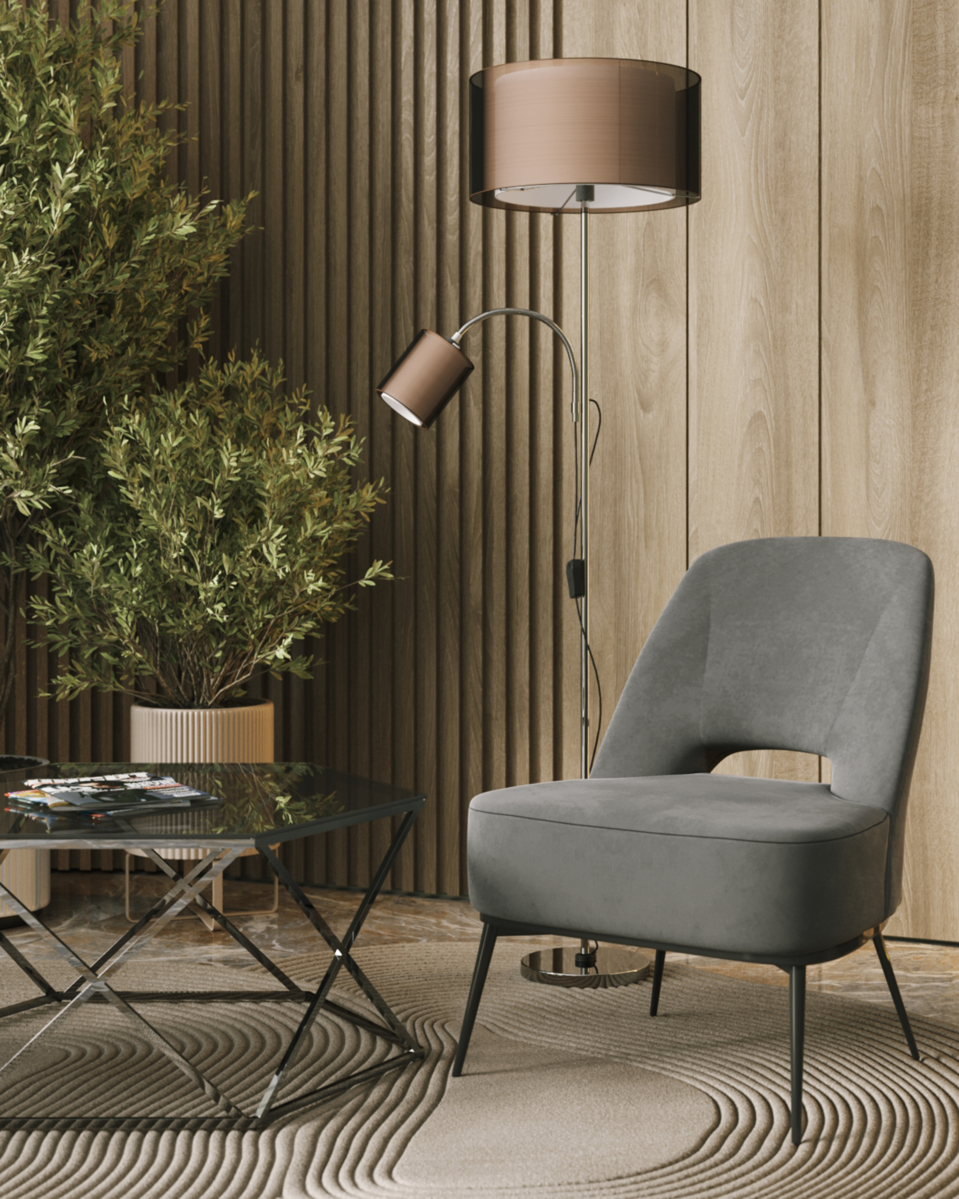 Торшер Moderli V10625-2F Room — изображение 3