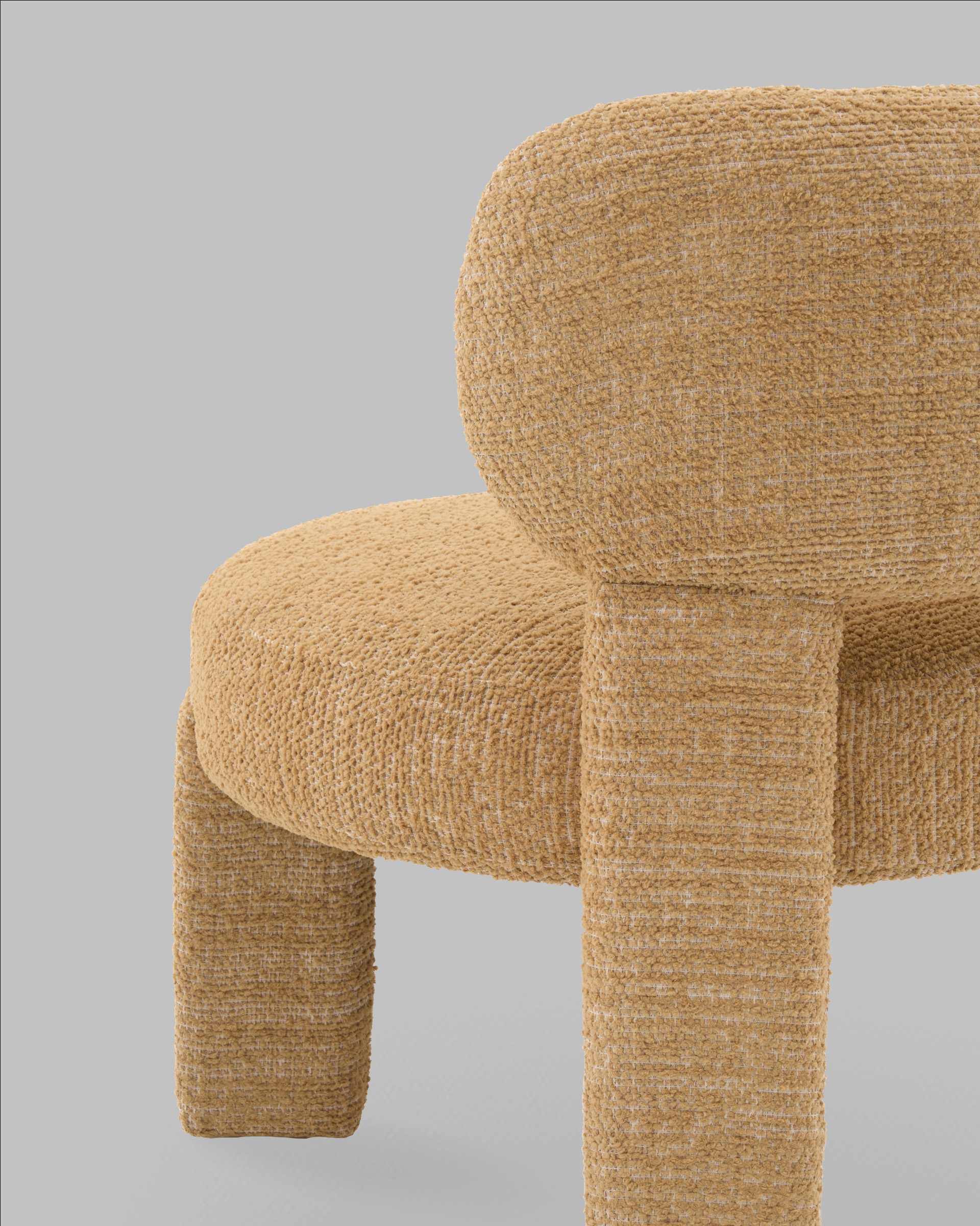 Кресло лаунж Fani горчичный — изображение 7