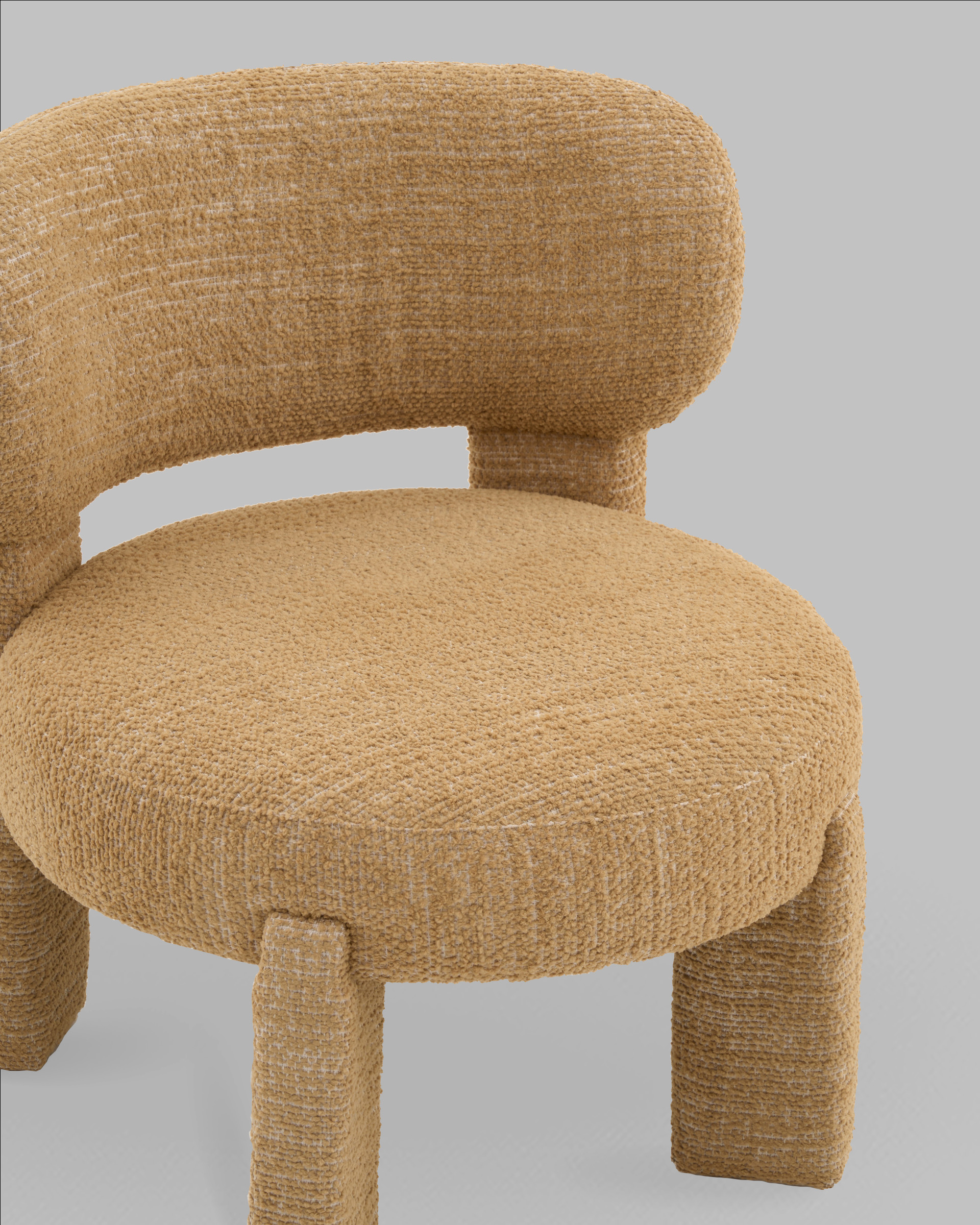 Кресло лаунж Fani горчичный — изображение 8