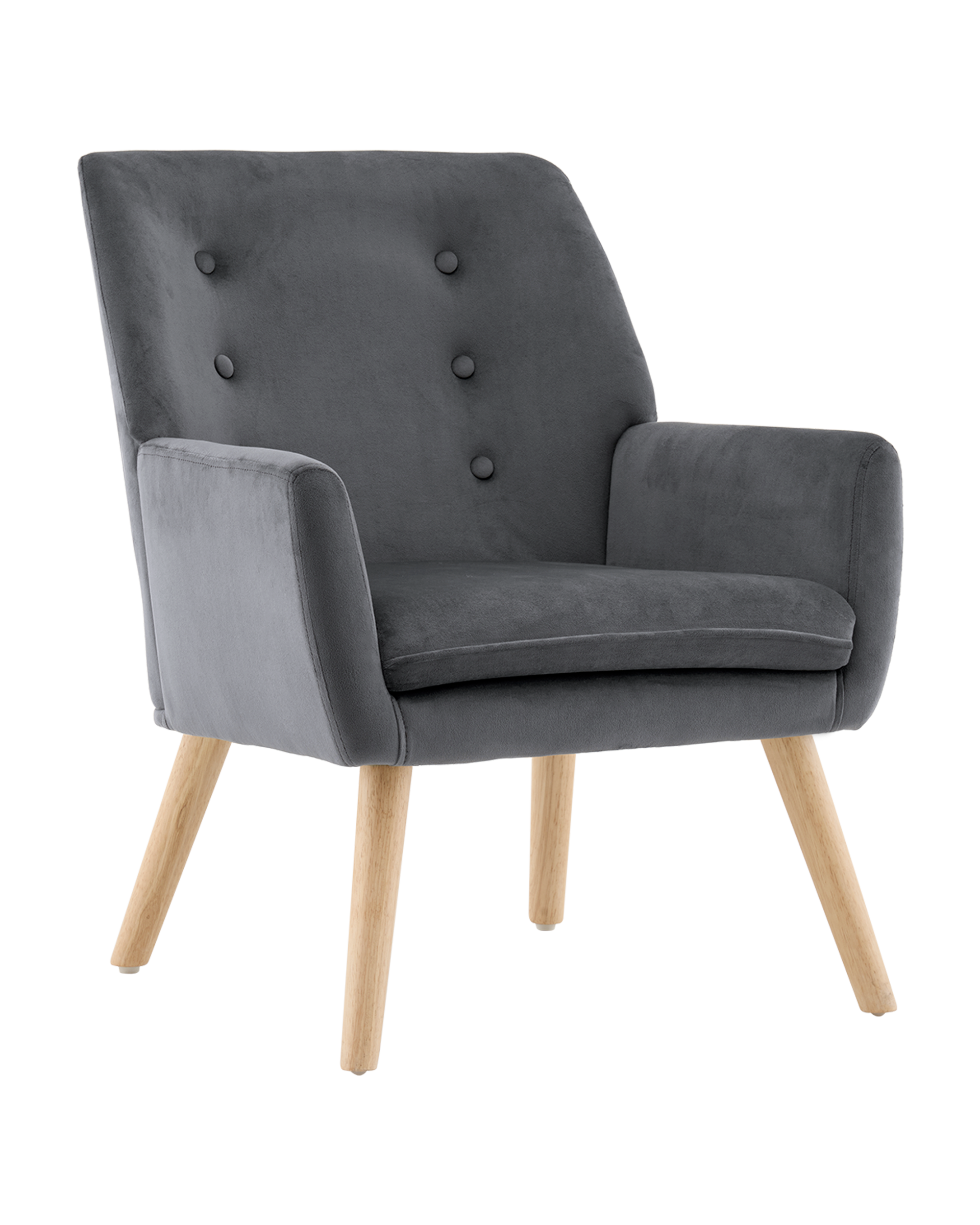 Кресло Райт серый