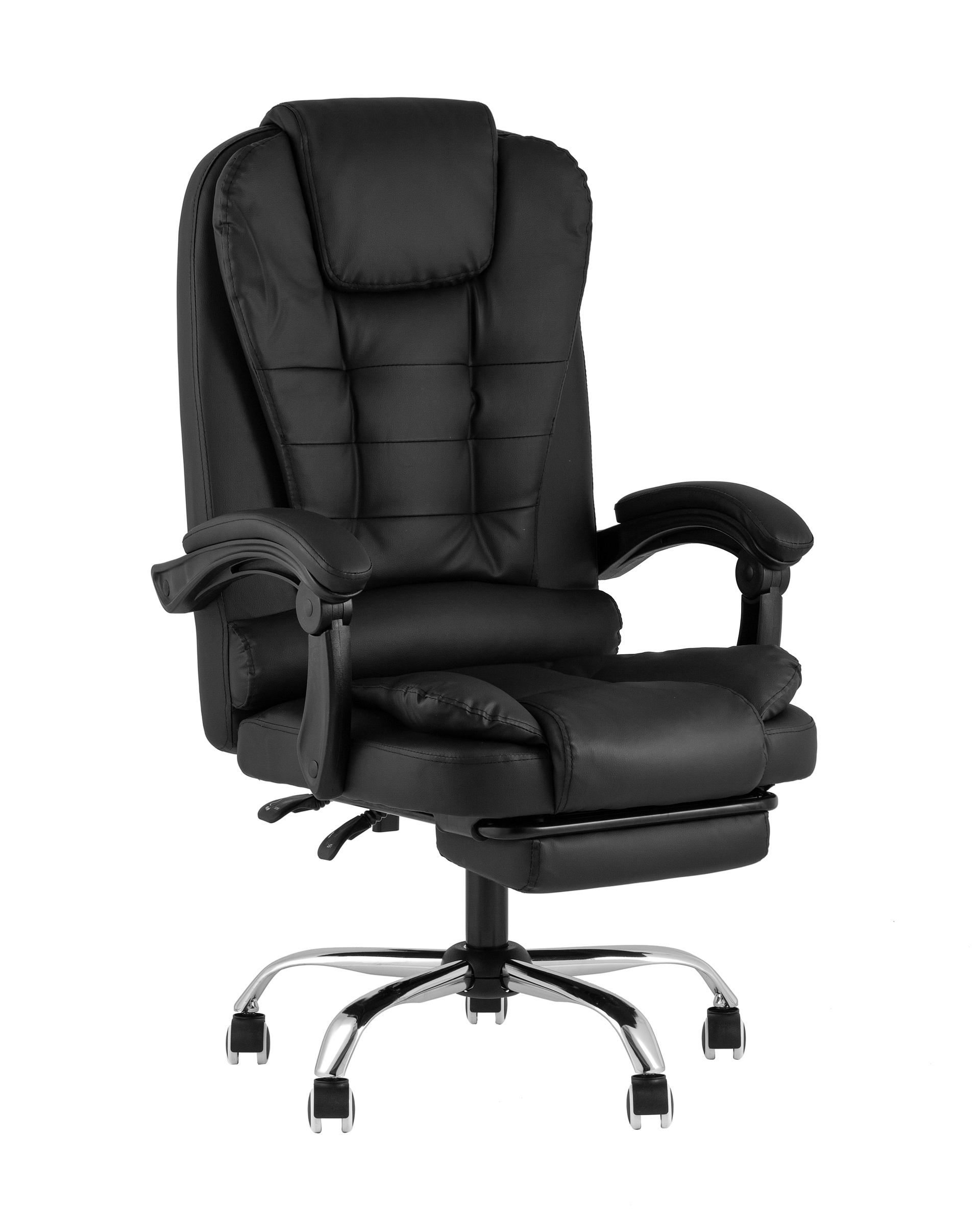 Кресло руководителя TopChairs President NEW черное