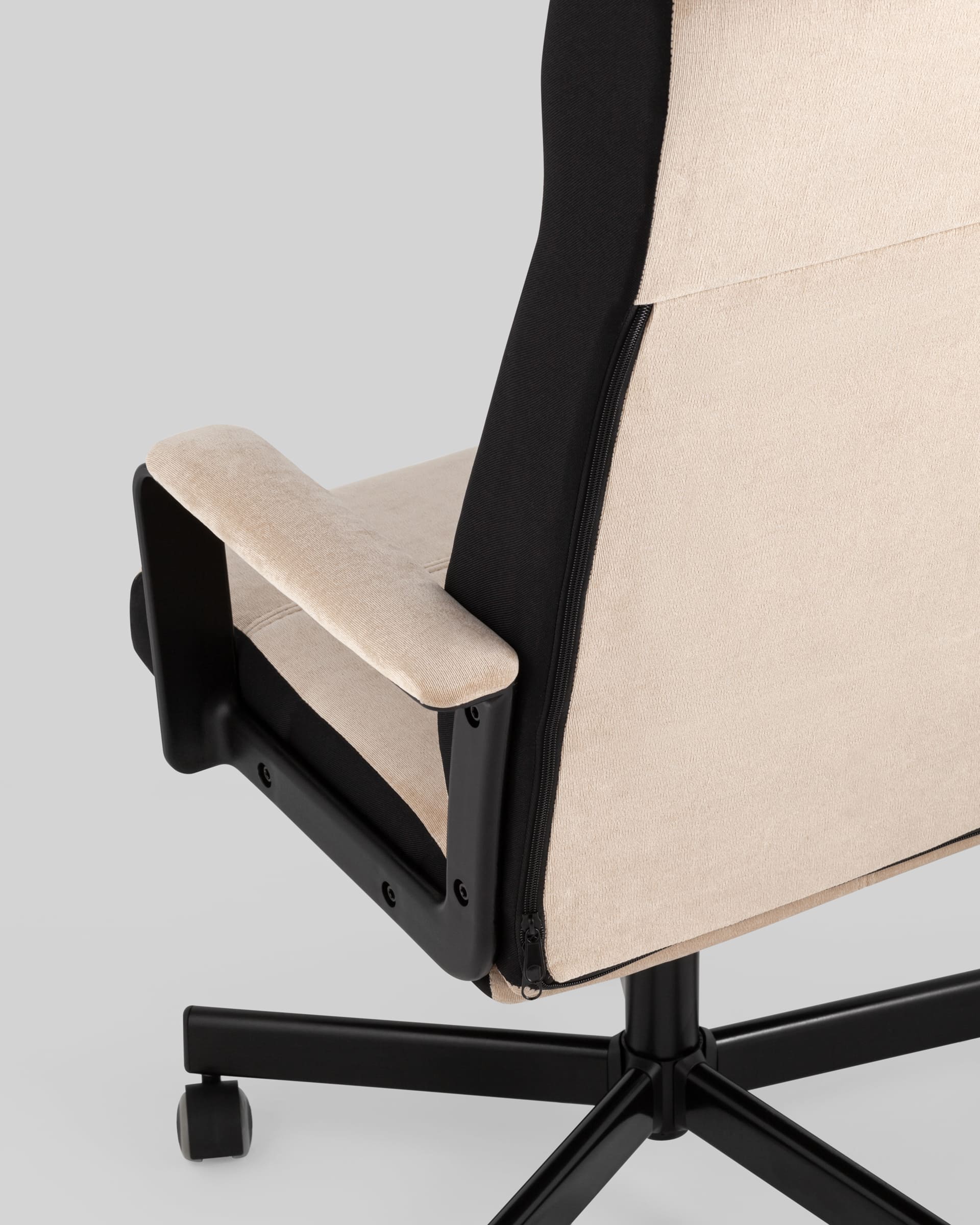 Кресло руководителя TopChairs ST-DOMINGO песочный — изображение 9