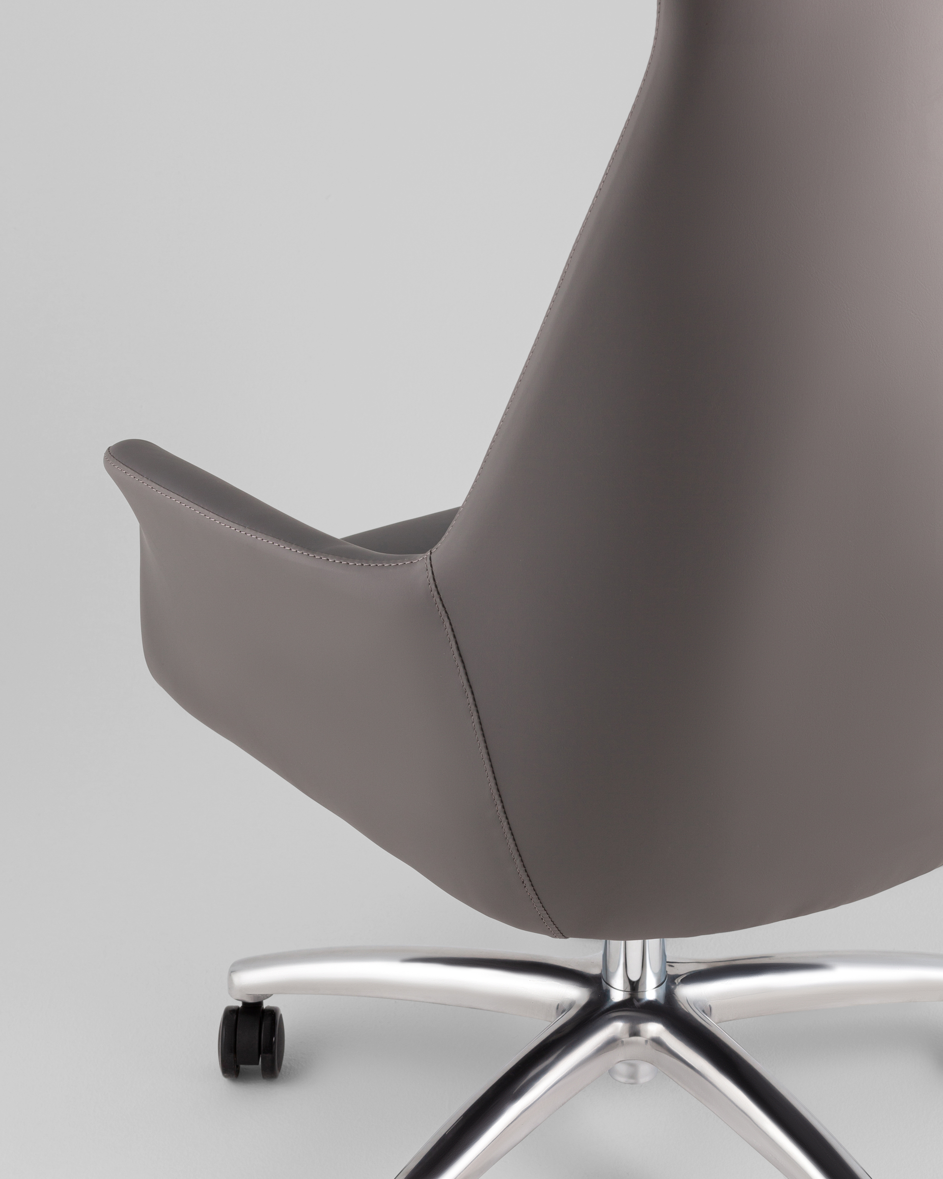 Кресло руководителя TopChairs Viking NEW серое — изображение 9