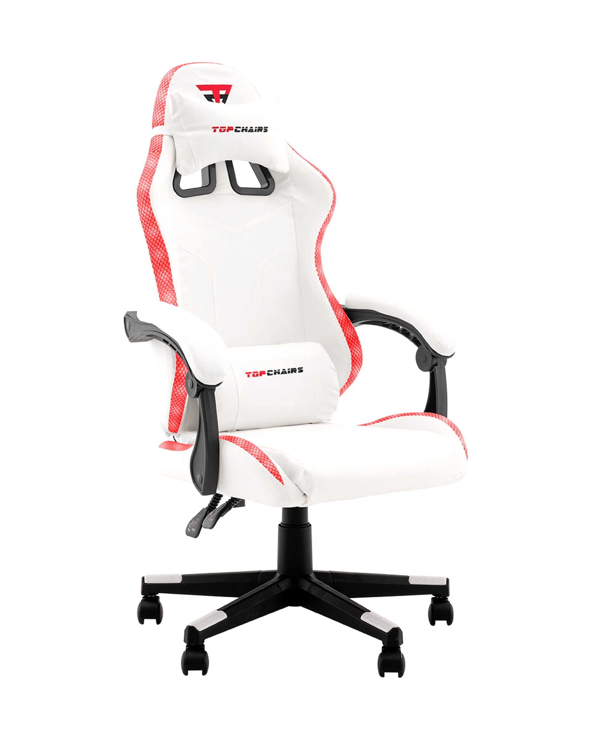 Кресло спортивное TopChairs Druid белый