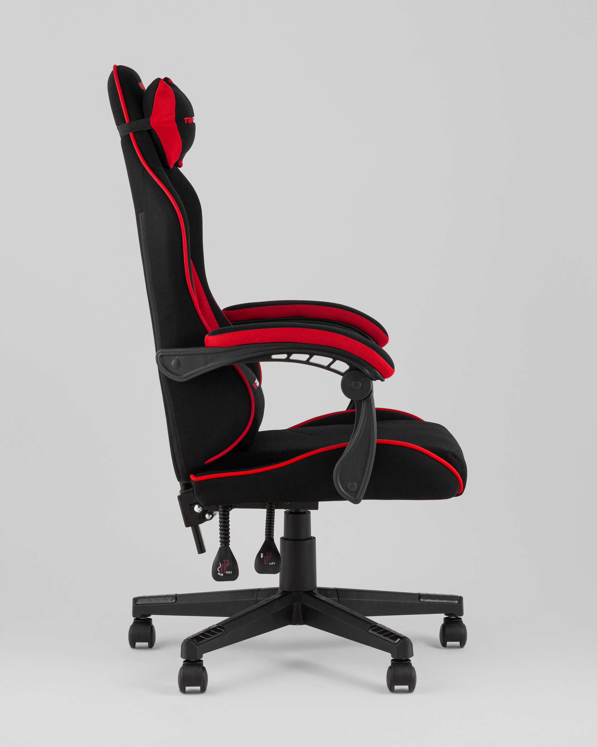 Кресло спортивное TopChairs Phantom черно-красный — изображение 6