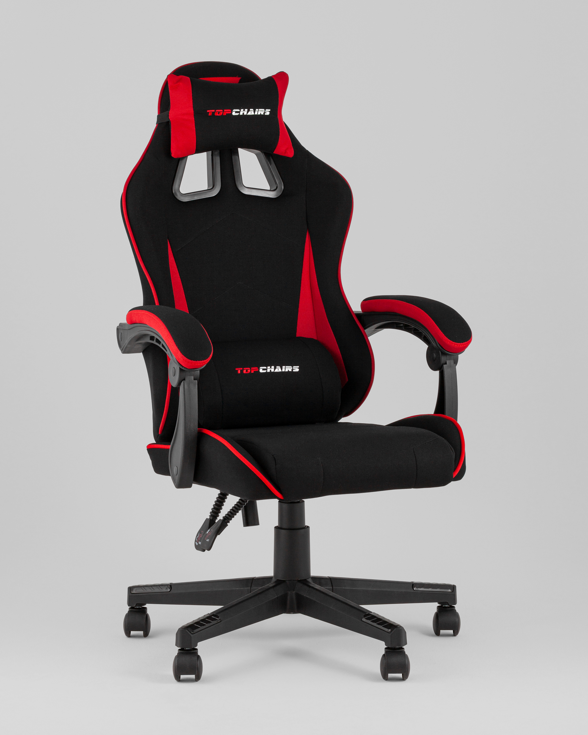 Кресло спортивное TopChairs Phantom черно-красный — изображение 2