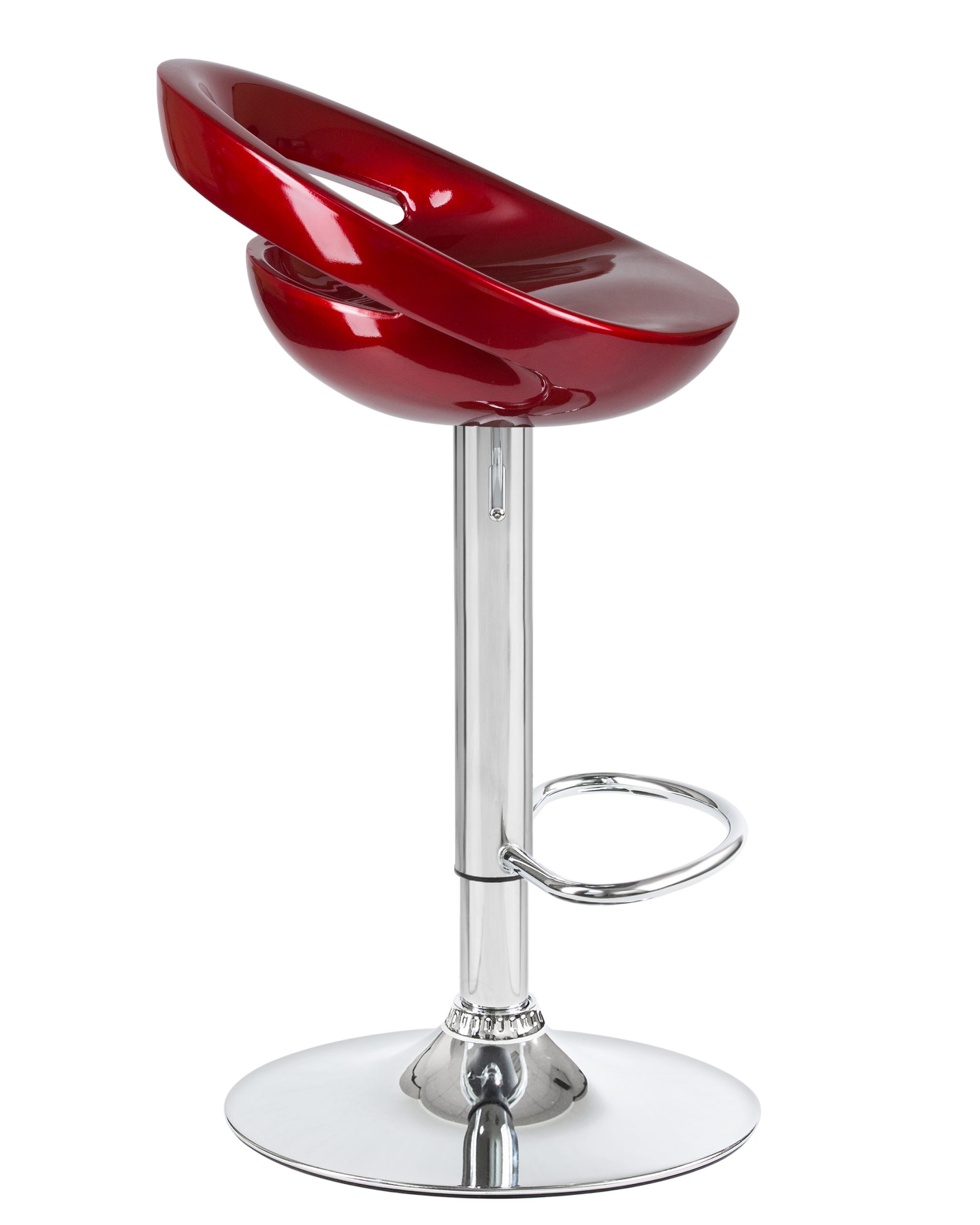 Стул барный DOBRIN DISCO (бордовый металлик) — изображение 8