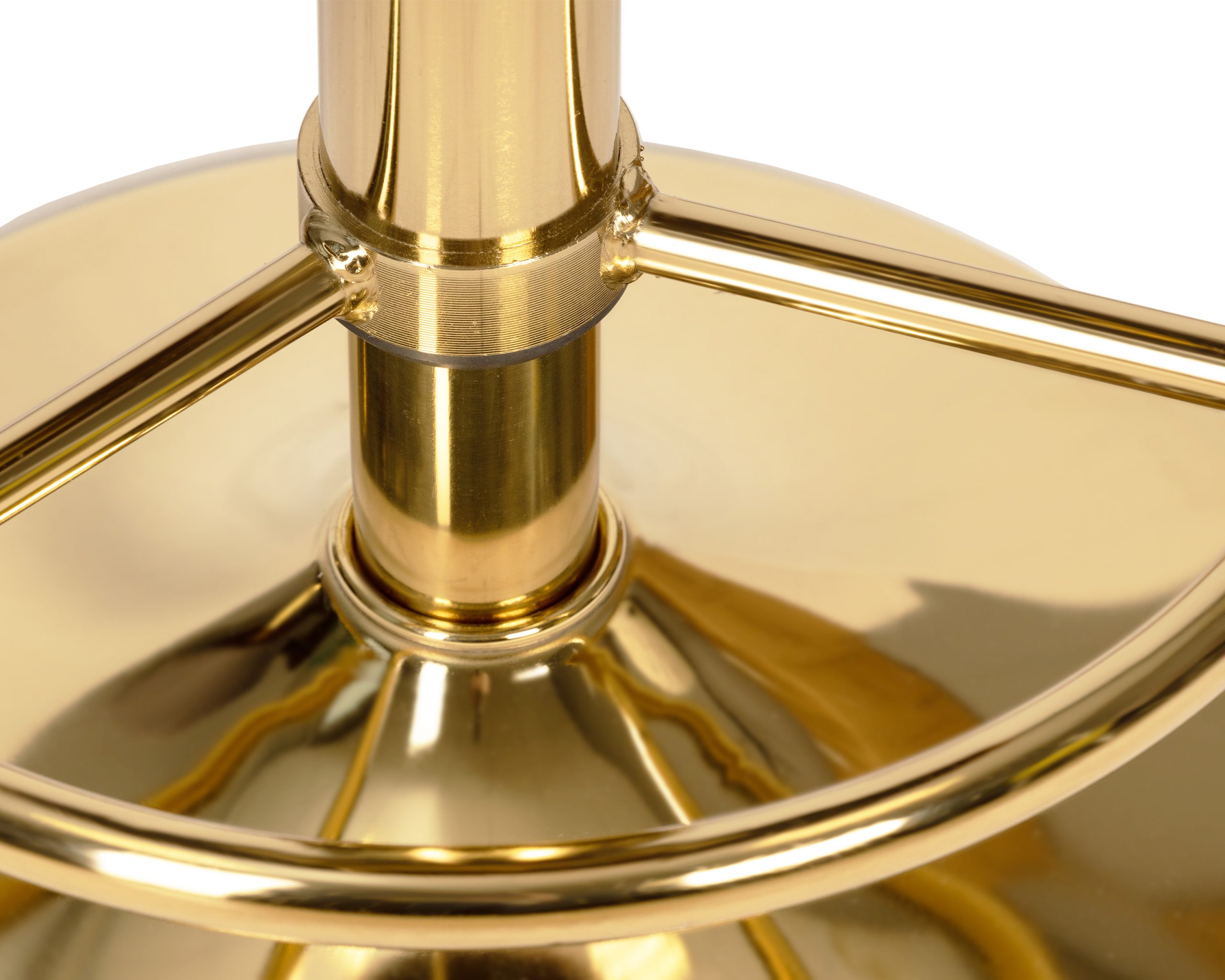 Табурет барный DOBRIN BRUNO GOLD (зеленый велюр (MJ9-88)) — изображение 9