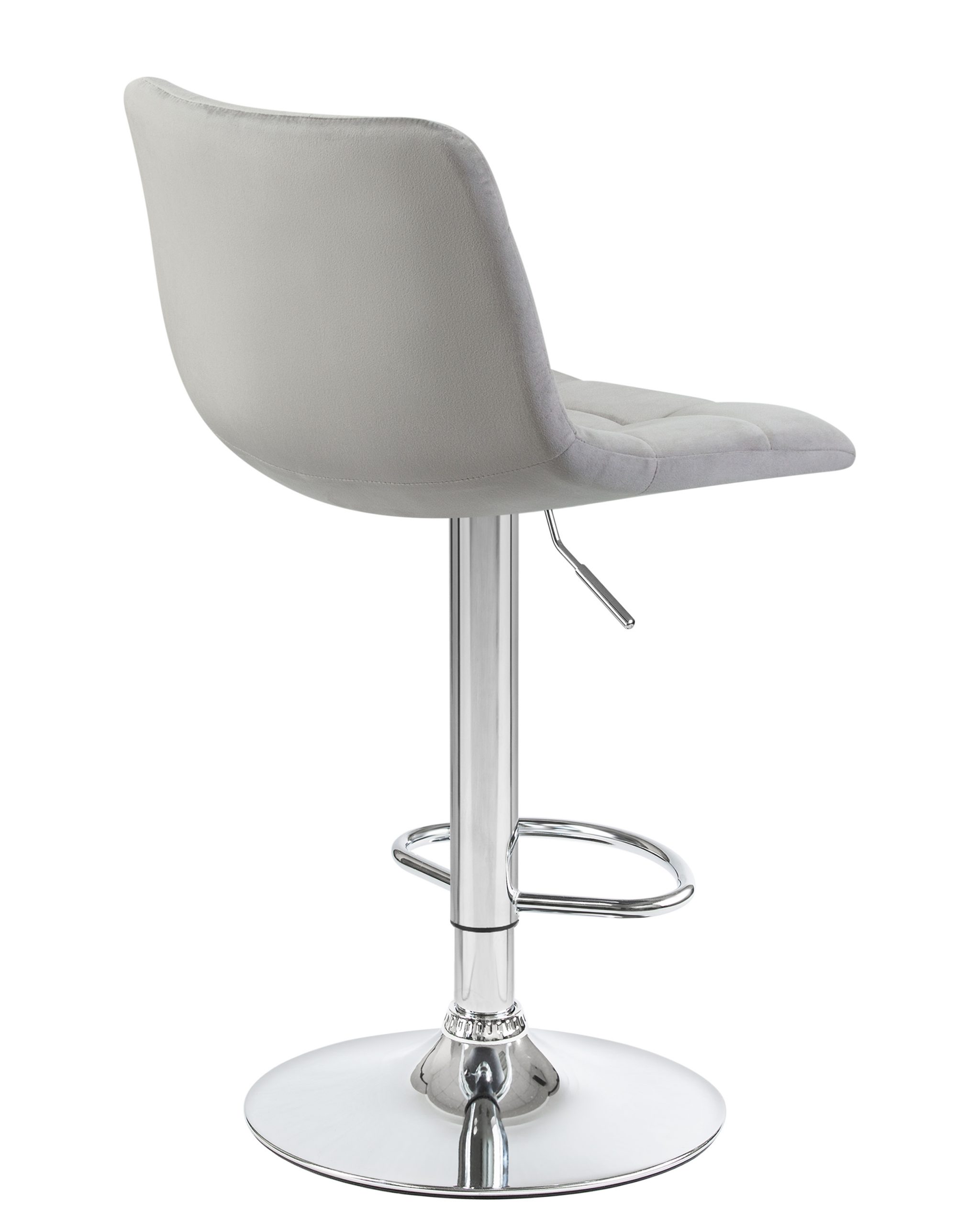 Стул барный DOBRIN TAILOR (серый велюр (MJ9-75)) — изображение 8