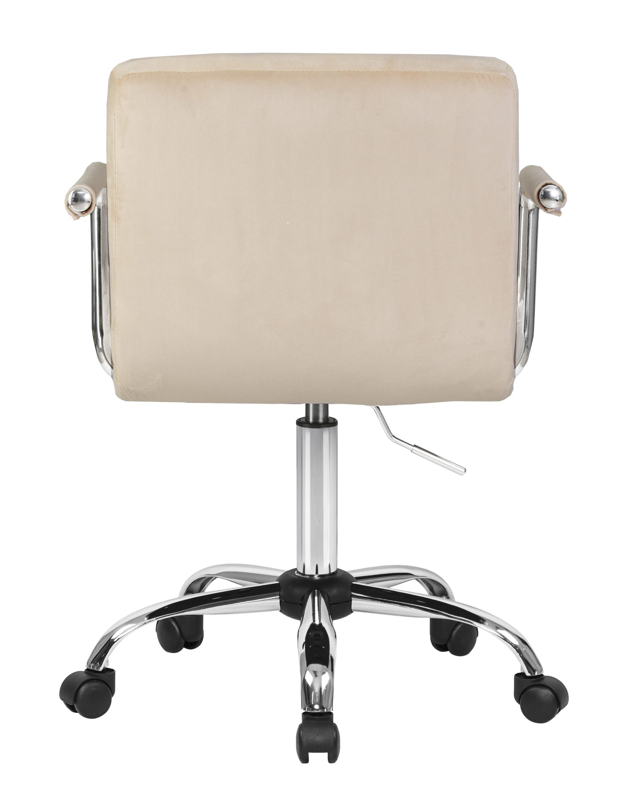 Офисное кресло для персонала DOBRIN TERRY (бежевый велюр (MJ9-10)) — изображение 10