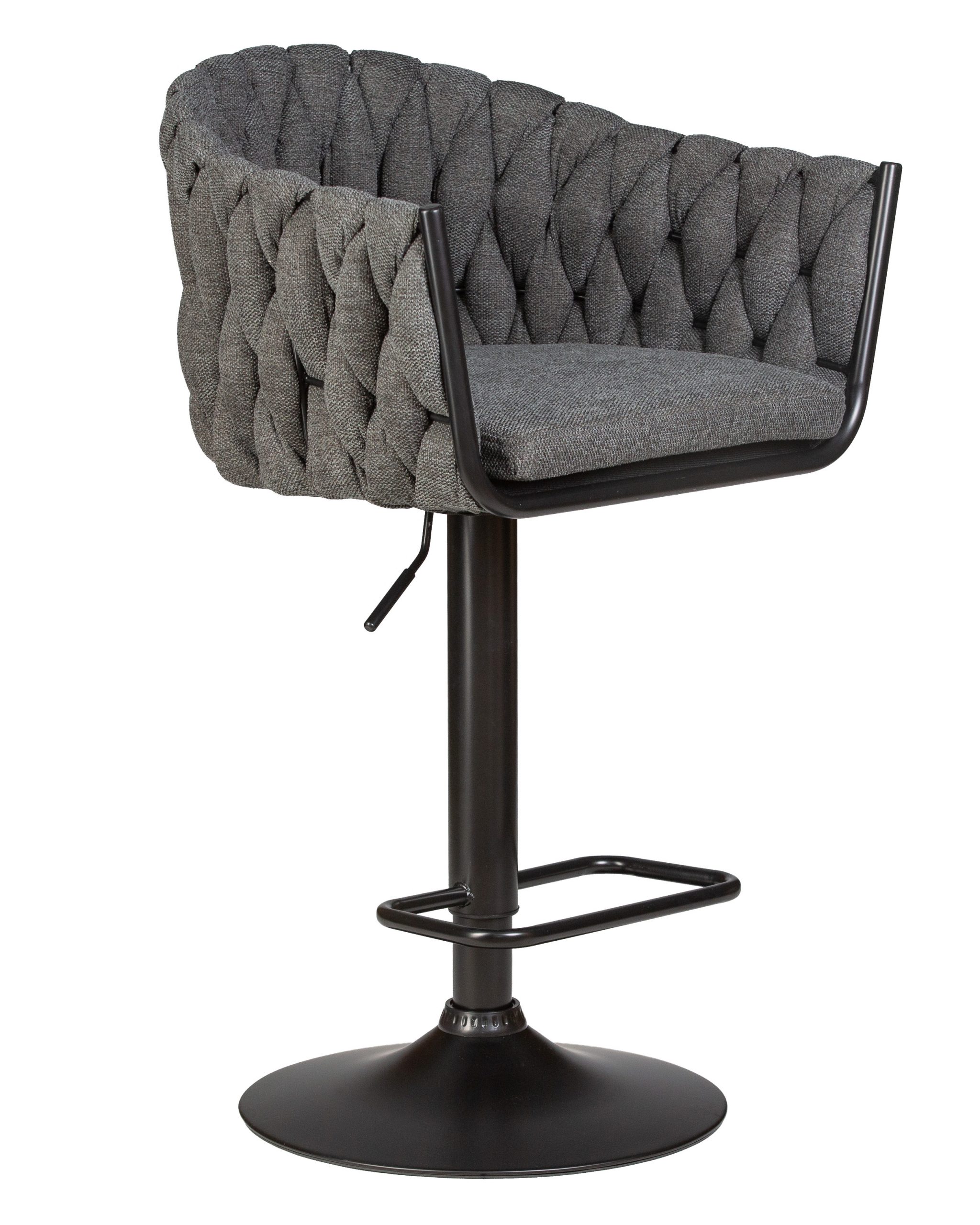 Стул барный DOBRIN LEON (графитовая ткань (LAR-275-21)) — изображение 7