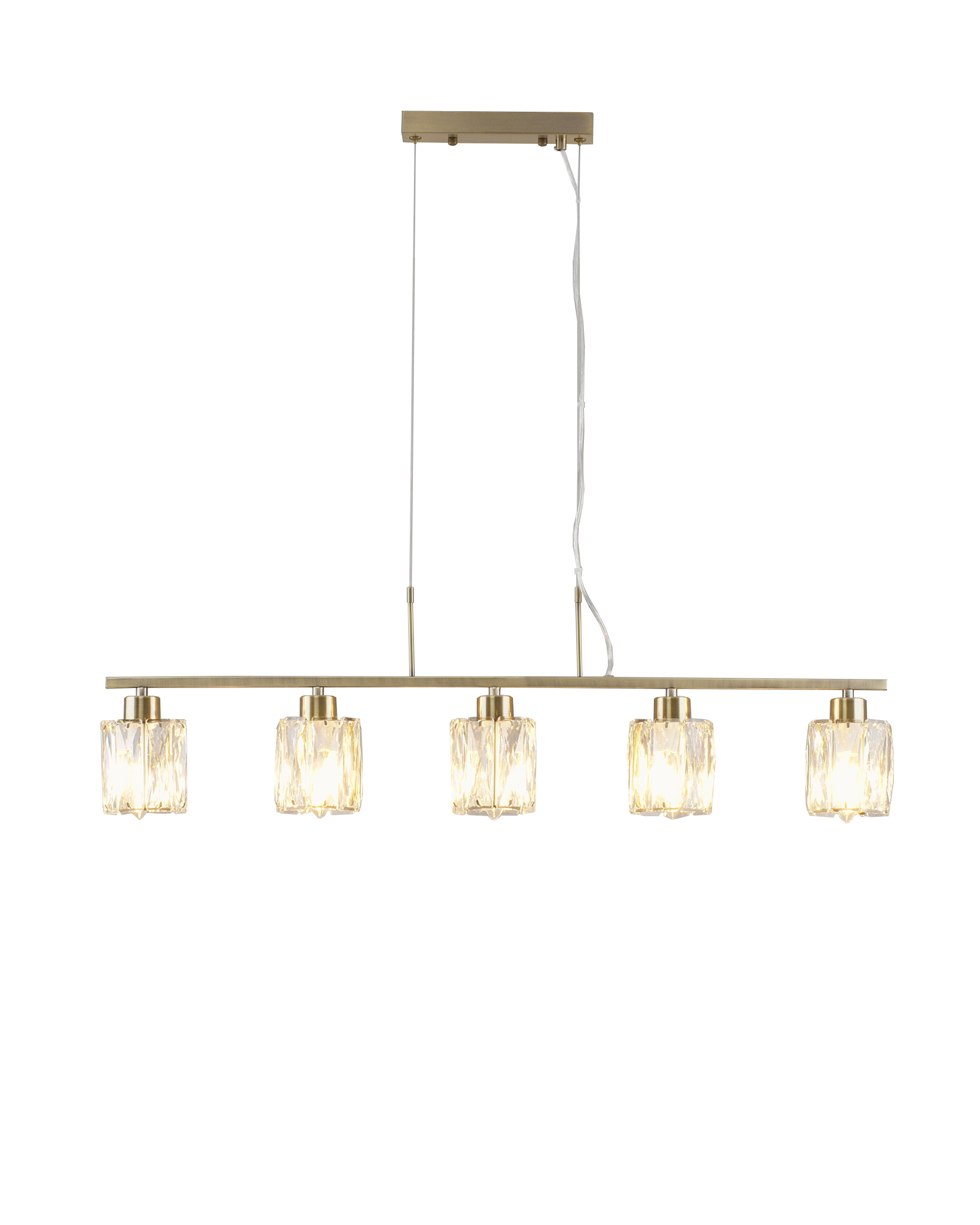 Люстра подвесная Moderli V11683-5P Prismique