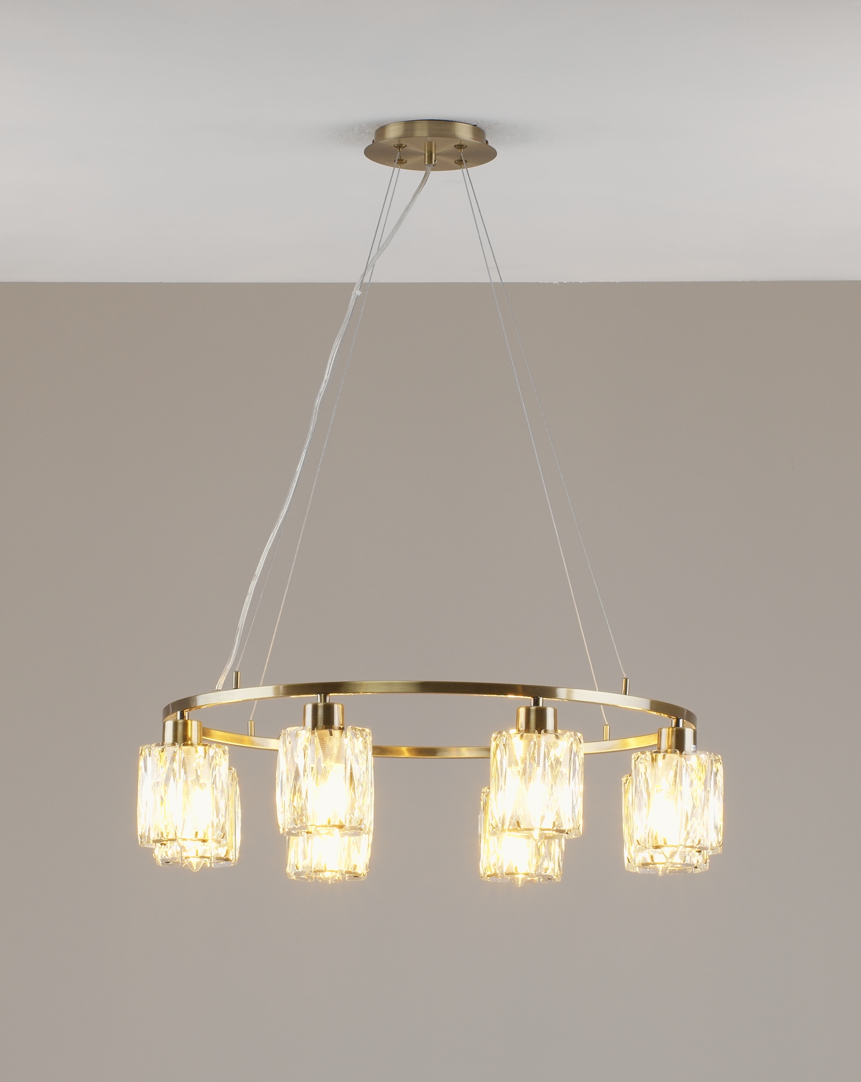 Люстра подвесная Moderli V11685-8P Prismique — изображение 3