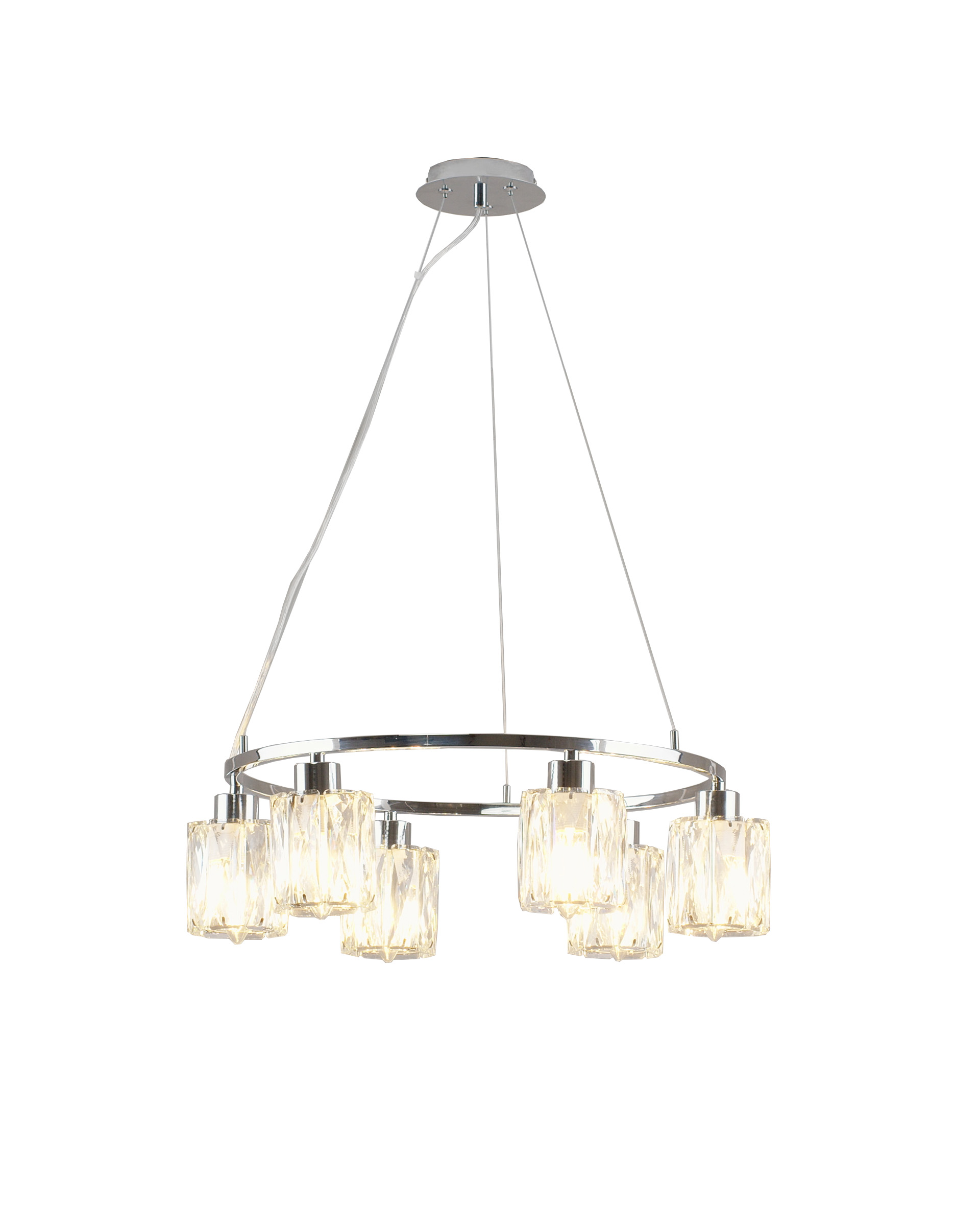 Люстра подвесная Moderli V11707-6P Prismique