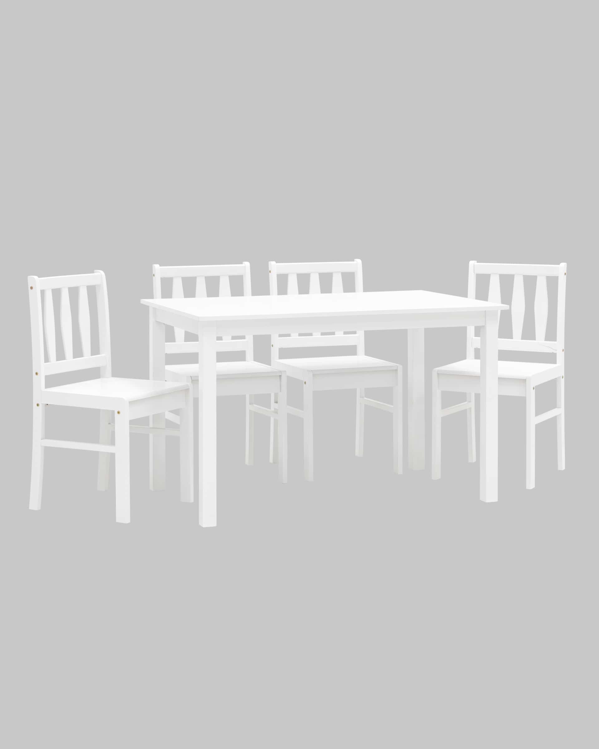 Обеденная группа INGRID белый — изображение 4