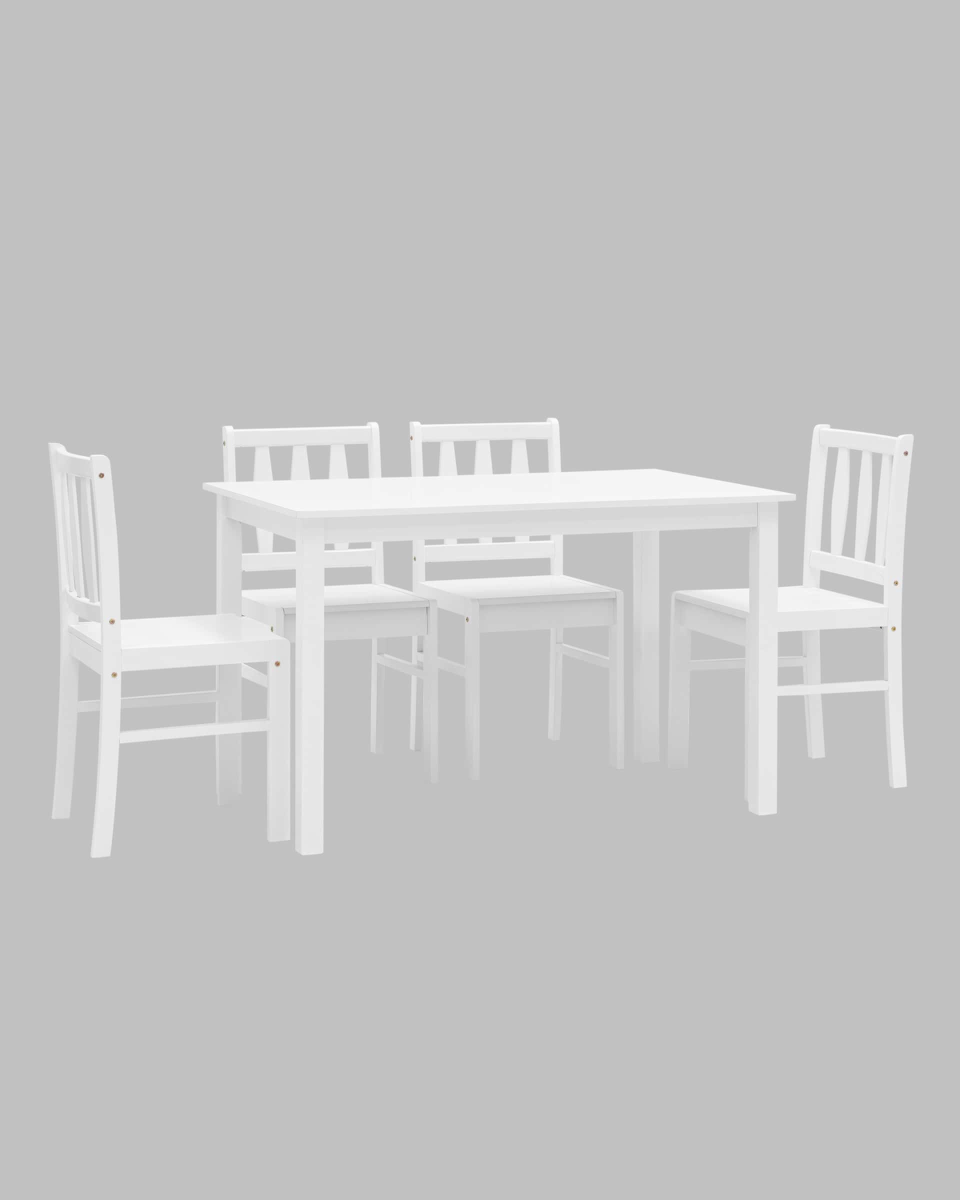 Обеденная группа INGRID белый — изображение 2