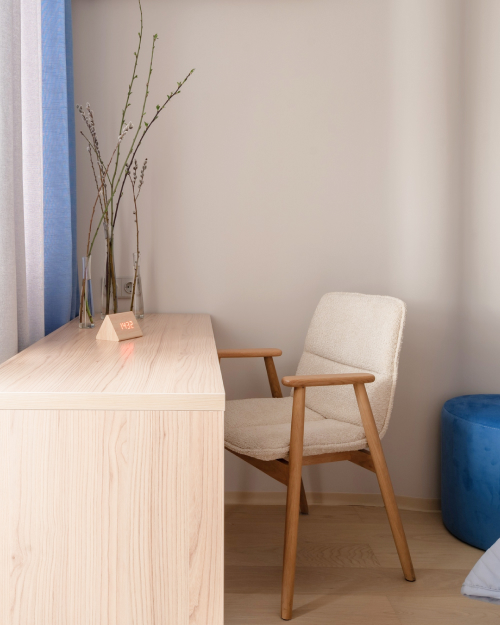 Стул обеденный Philo с бежевый — изображение 3