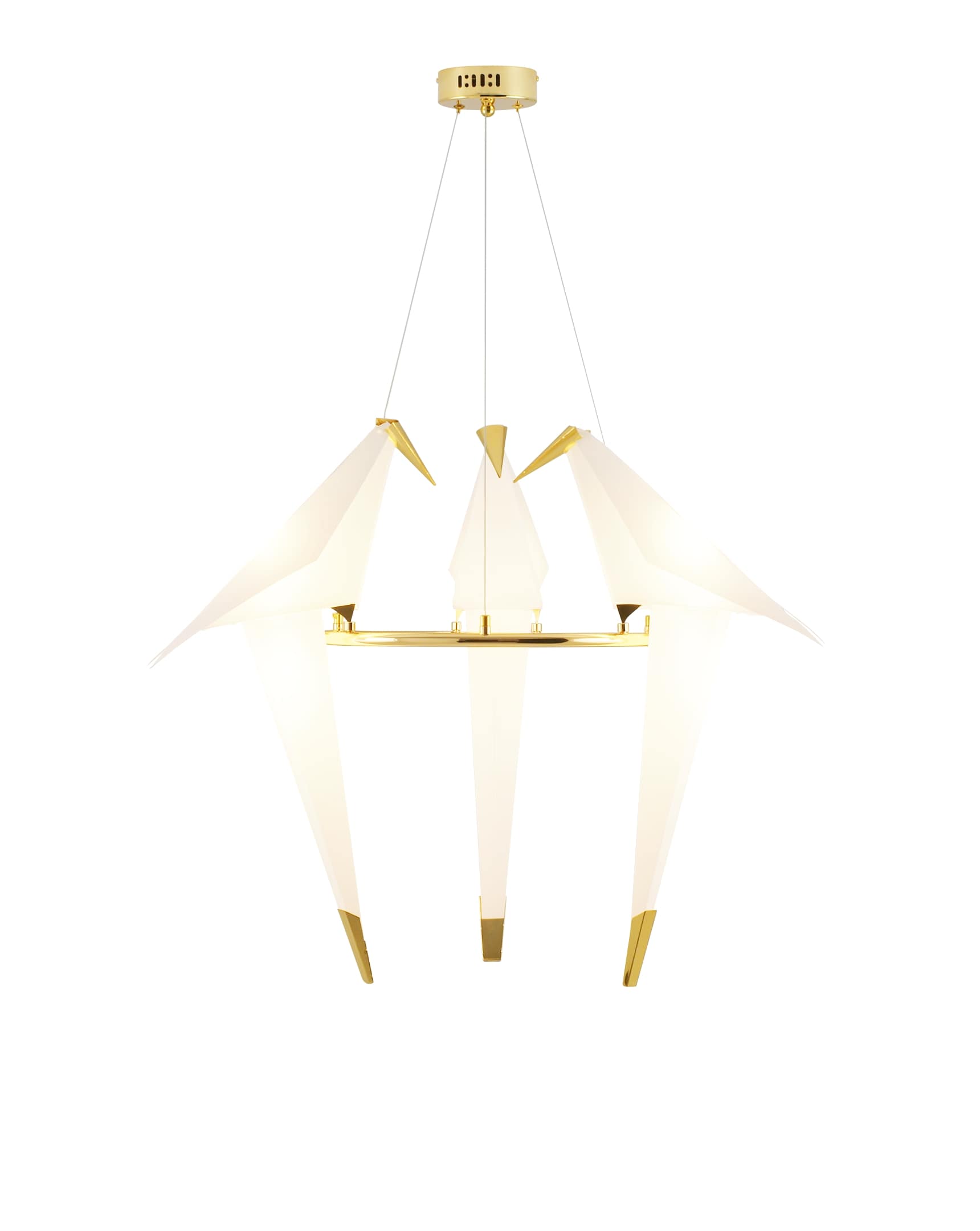 Подвесной светодиодный светильник Moderli V3071-3PL origami Birds 3*LED*6W