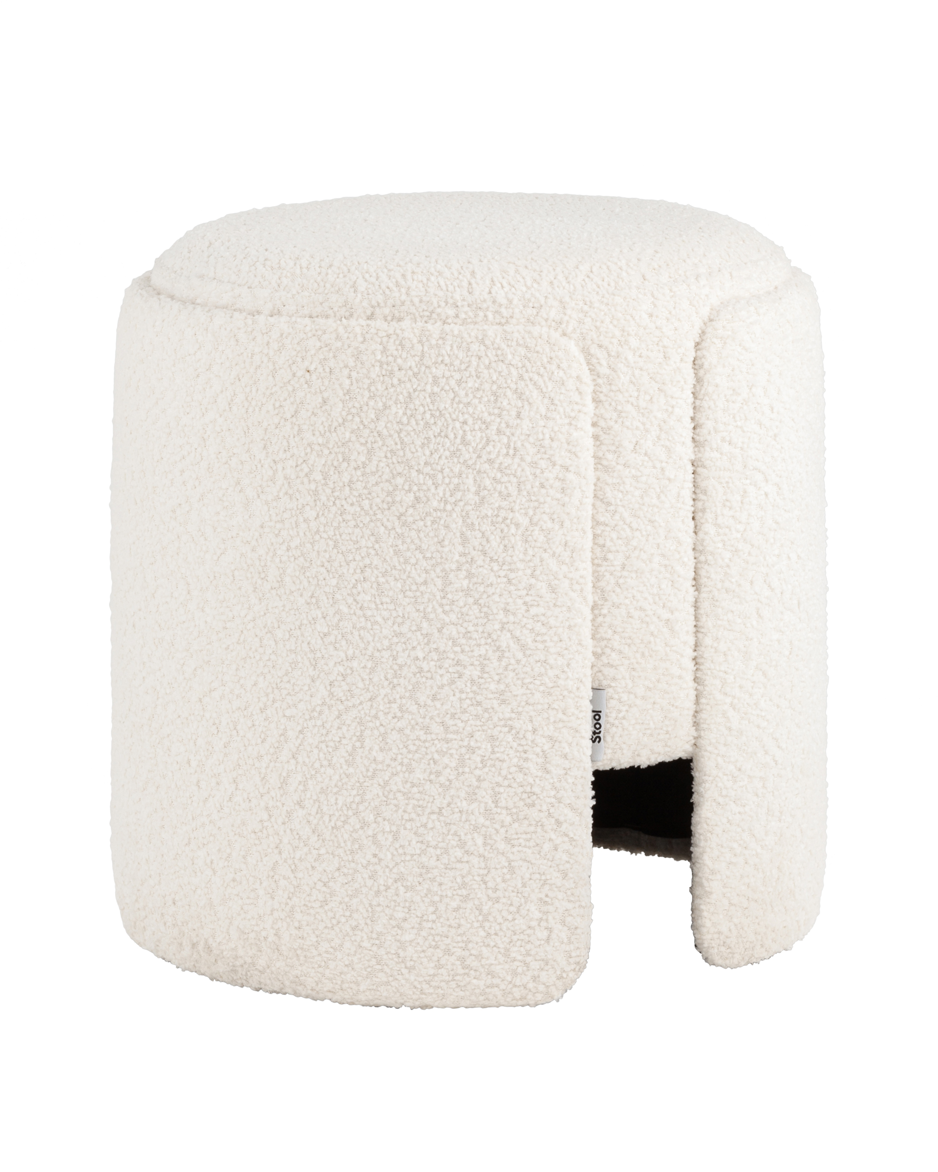 Пуф Taks букле белый