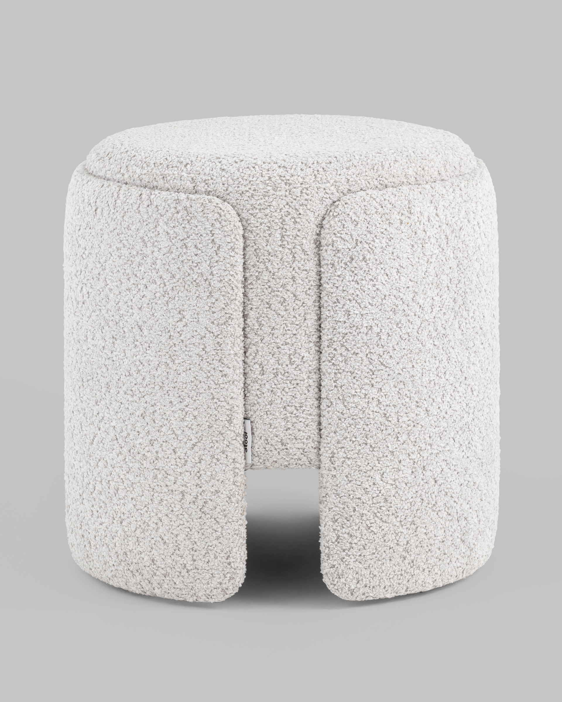 Пуф Taks букле светло-серый