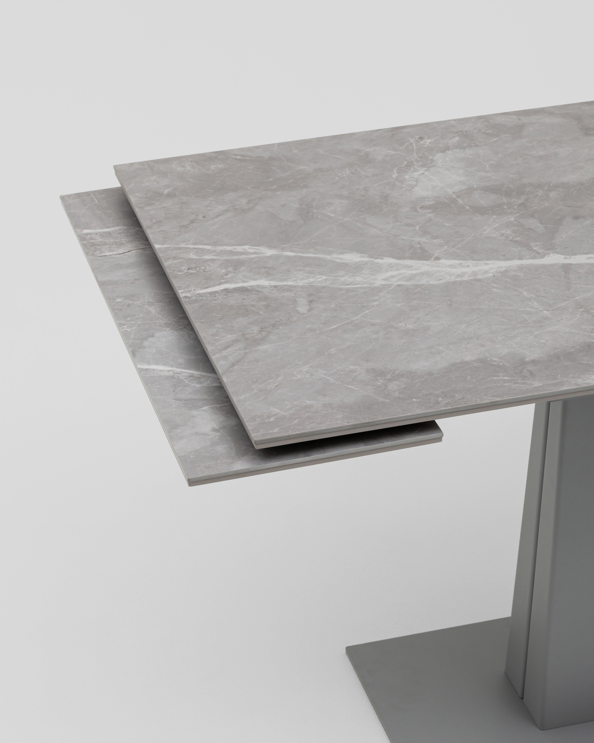 Стол Арнон 120-180/80/76 см керамика Larka grey — изображение 3