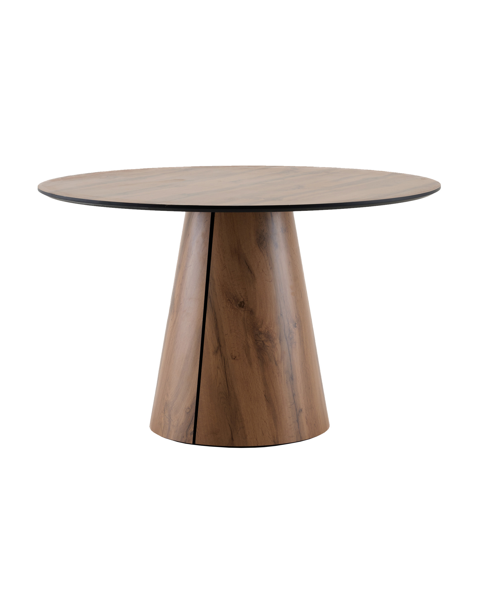 Стол круглый Стивенсон D120 столешница HPL дуб вотан