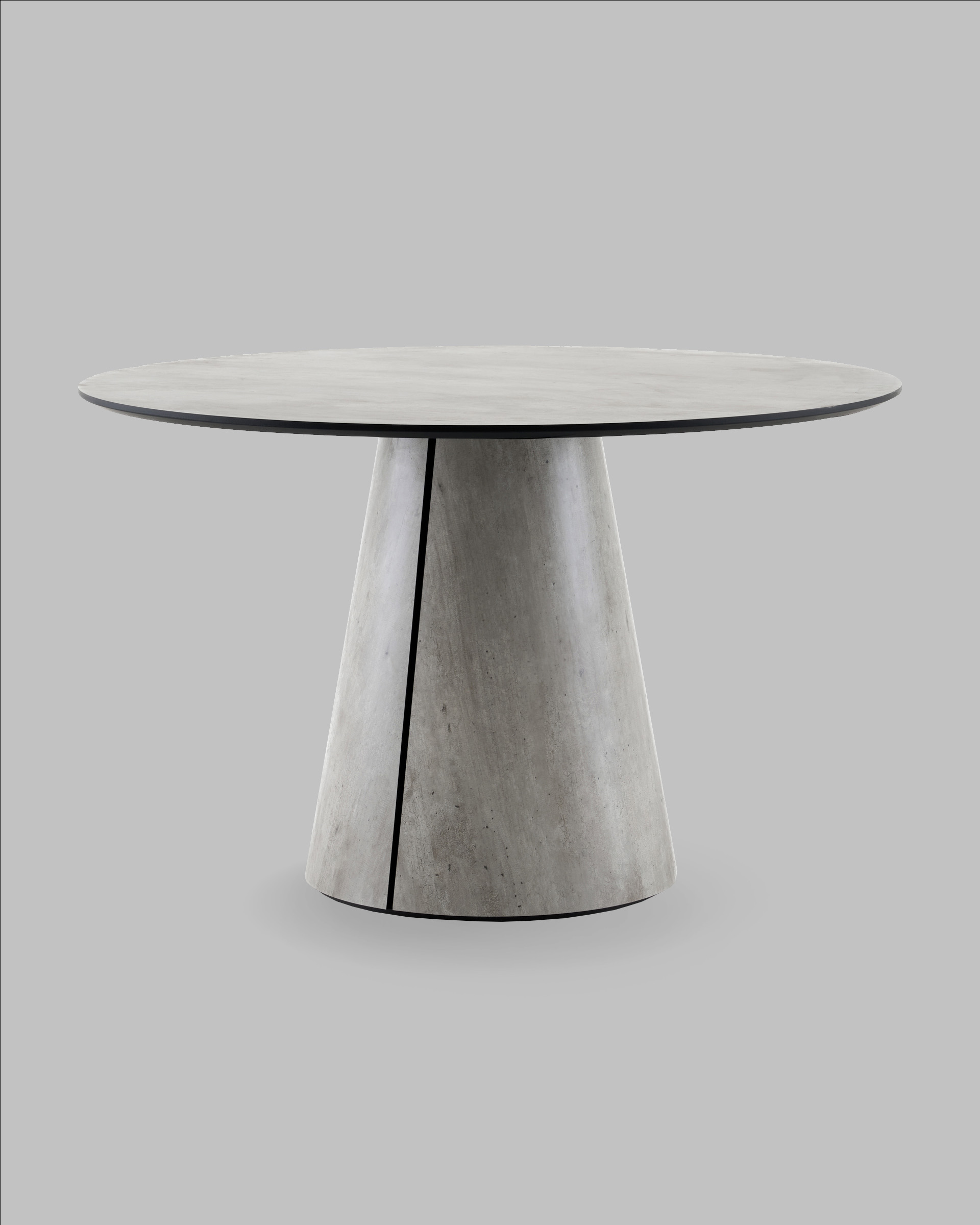 Стол круглый Стивенсон D120 столешница HPL метрополитан — изображение 2