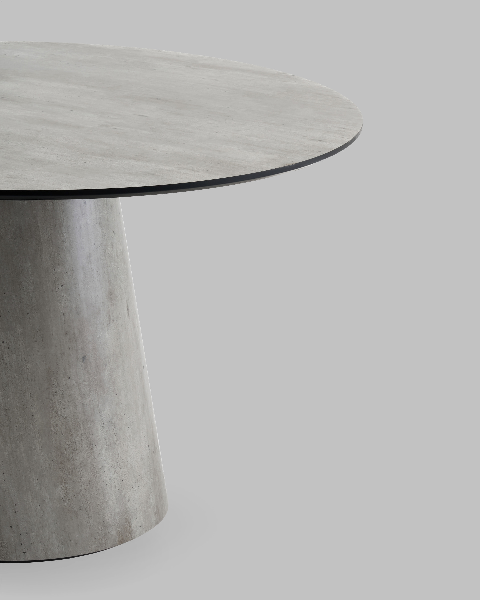 Стол круглый Стивенсон D120 столешница HPL метрополитан — изображение 4