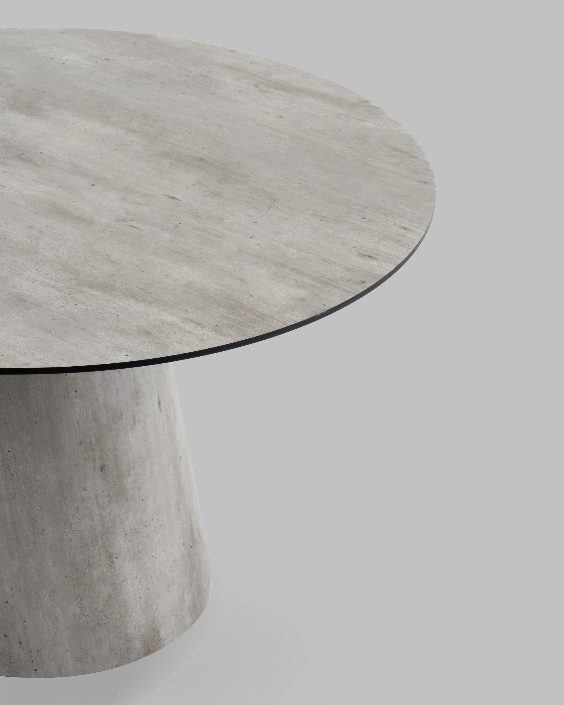 Стол круглый Стивенсон D120 столешница HPL метрополитан — изображение 7