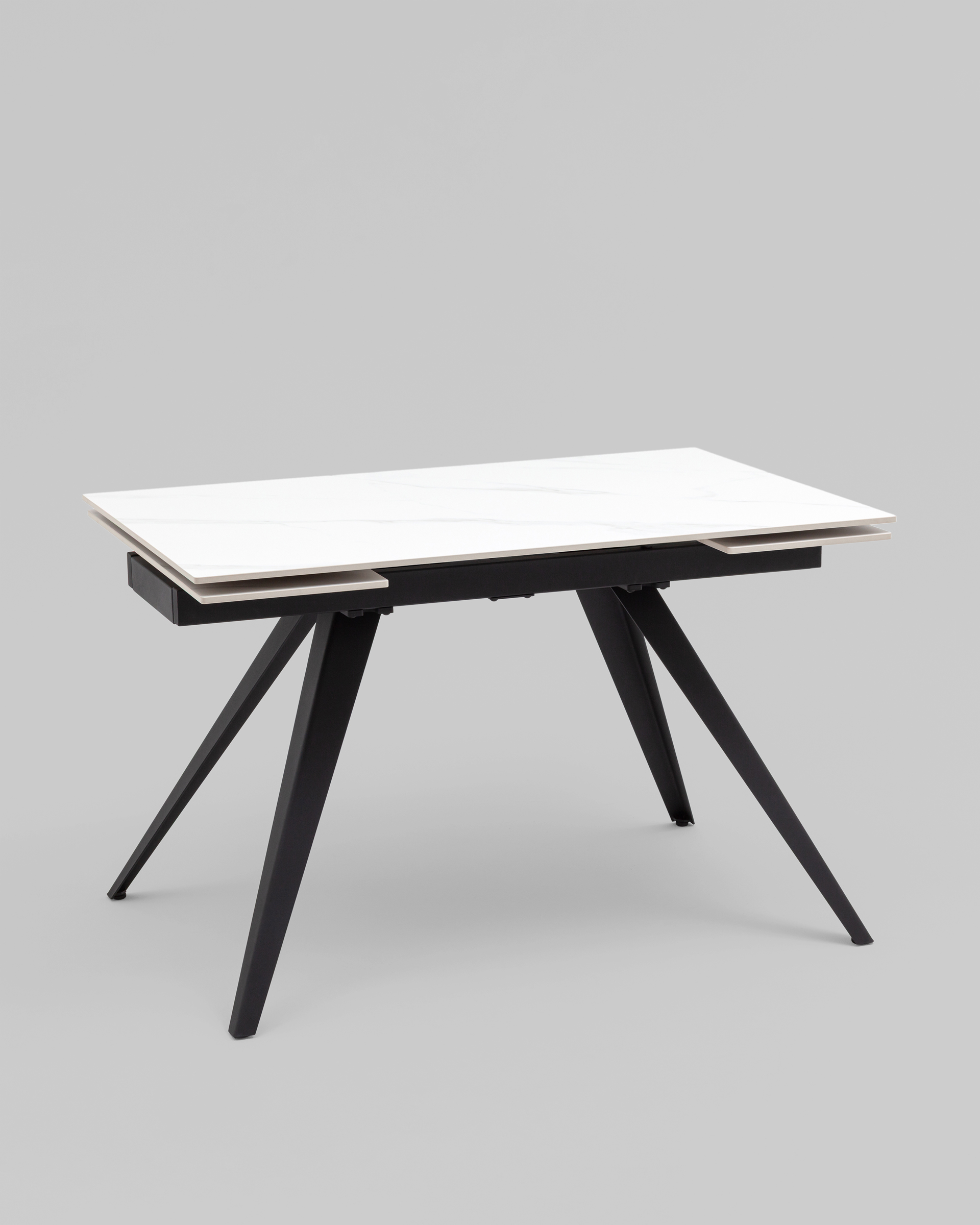 Стол раздвижной Лоуренс 120-180х80х76 см SnowMountainStone керамика — изображение 2