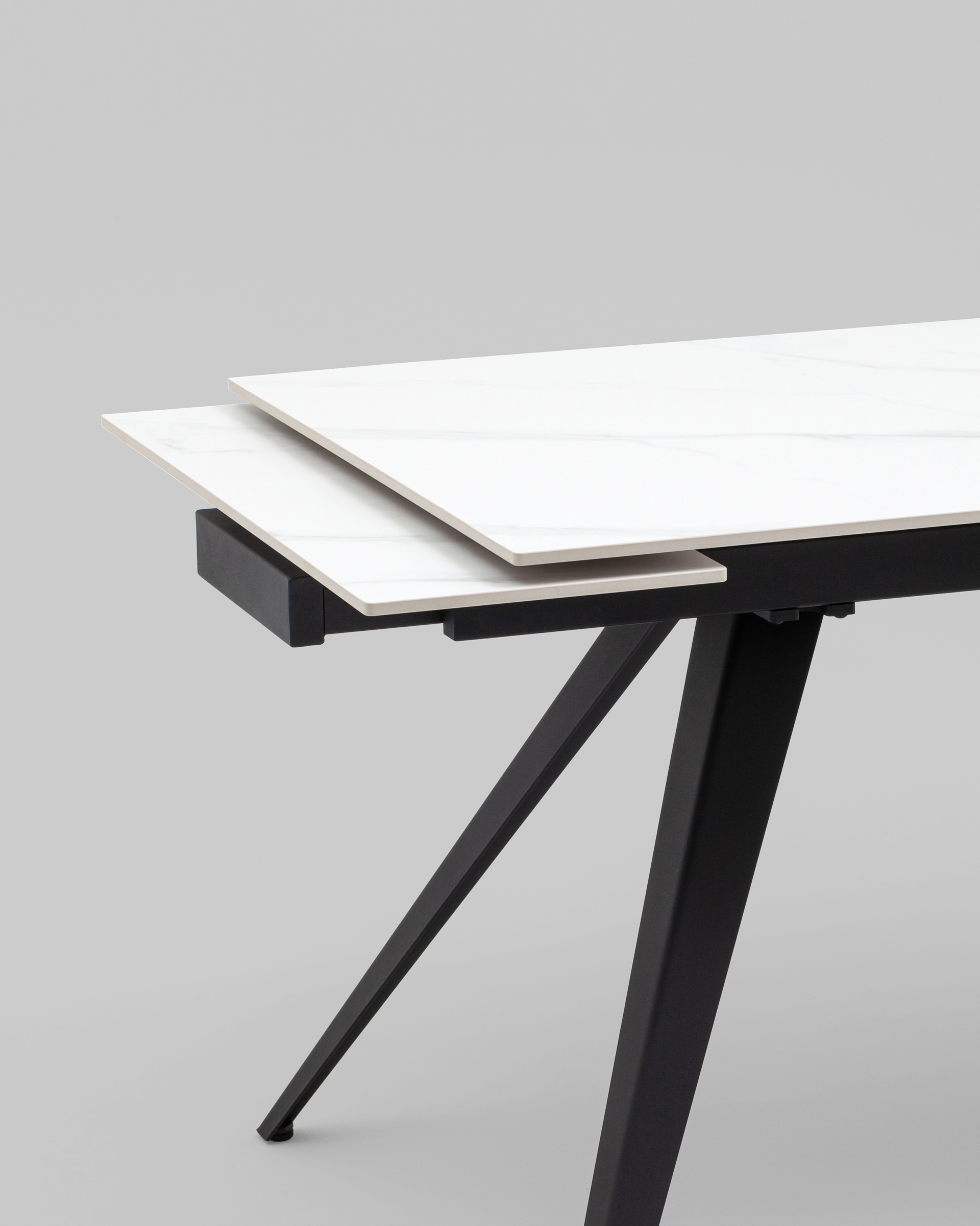 Стол раздвижной Лоуренс 120-180х80х76 см SnowMountainStone керамика — изображение 4