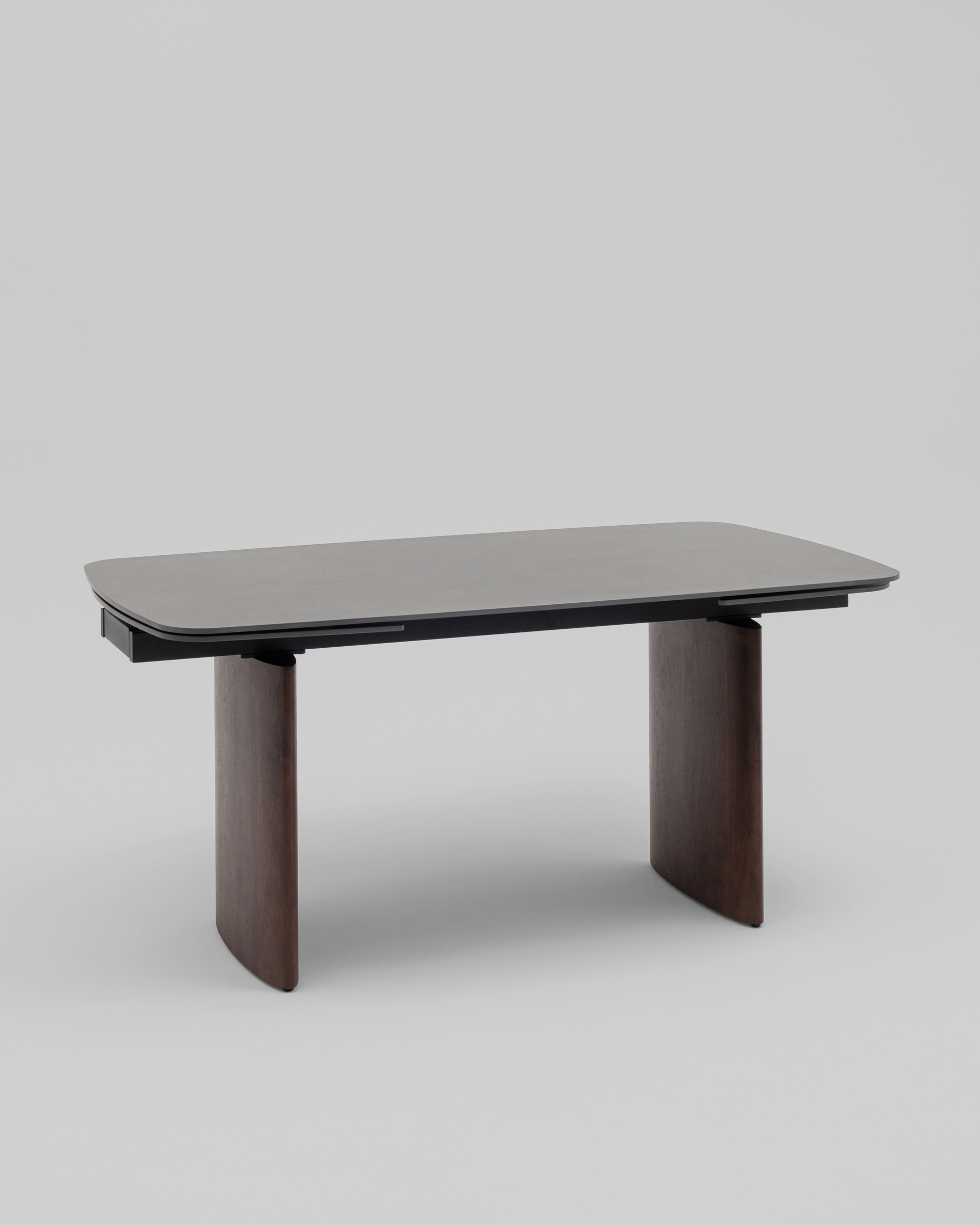 Стол обеденный Астарта раскладной 160-240х90 см керамика темная — изображение 2