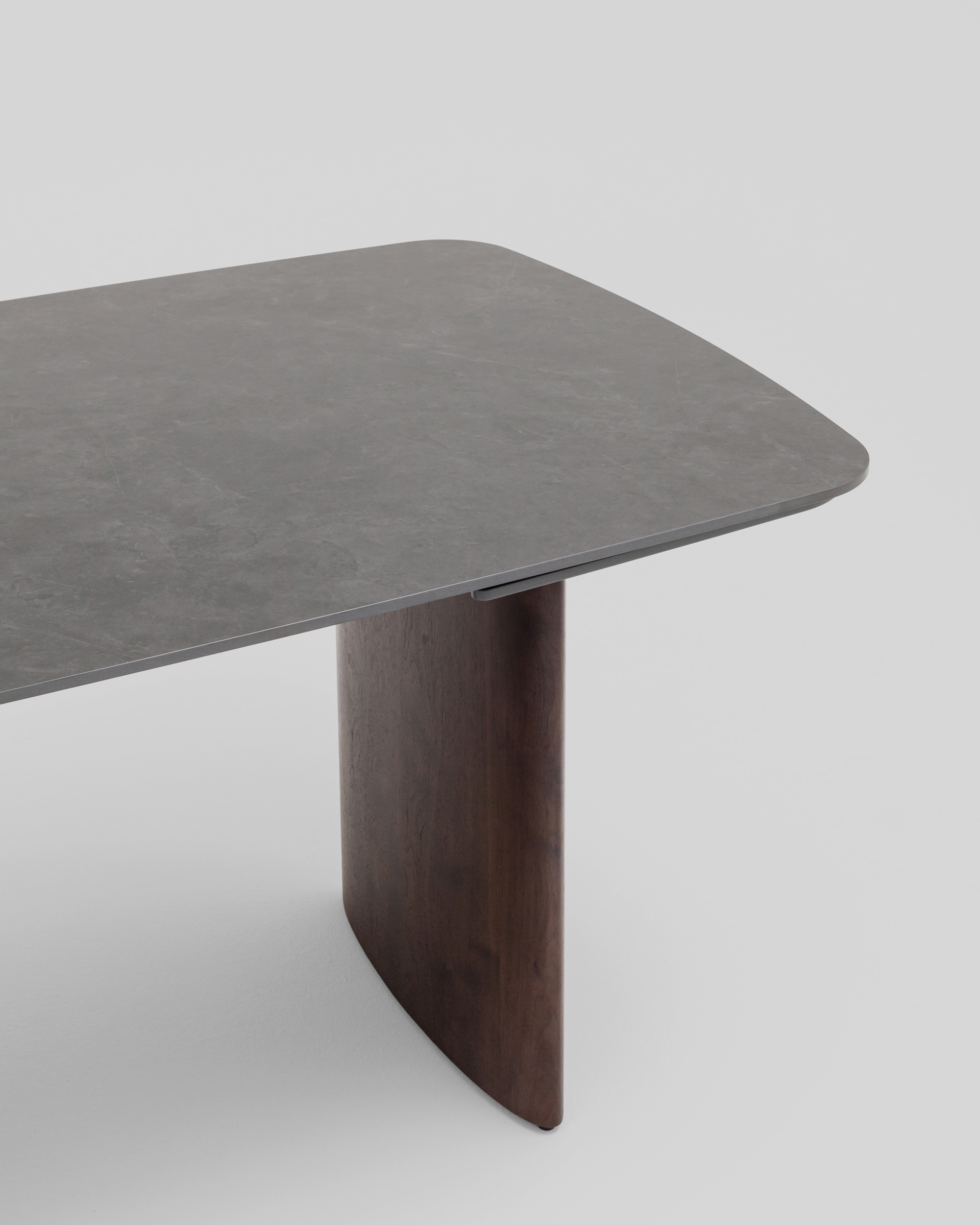 Стол обеденный Астарта раскладной 160-240х90 см керамика темная — изображение 5