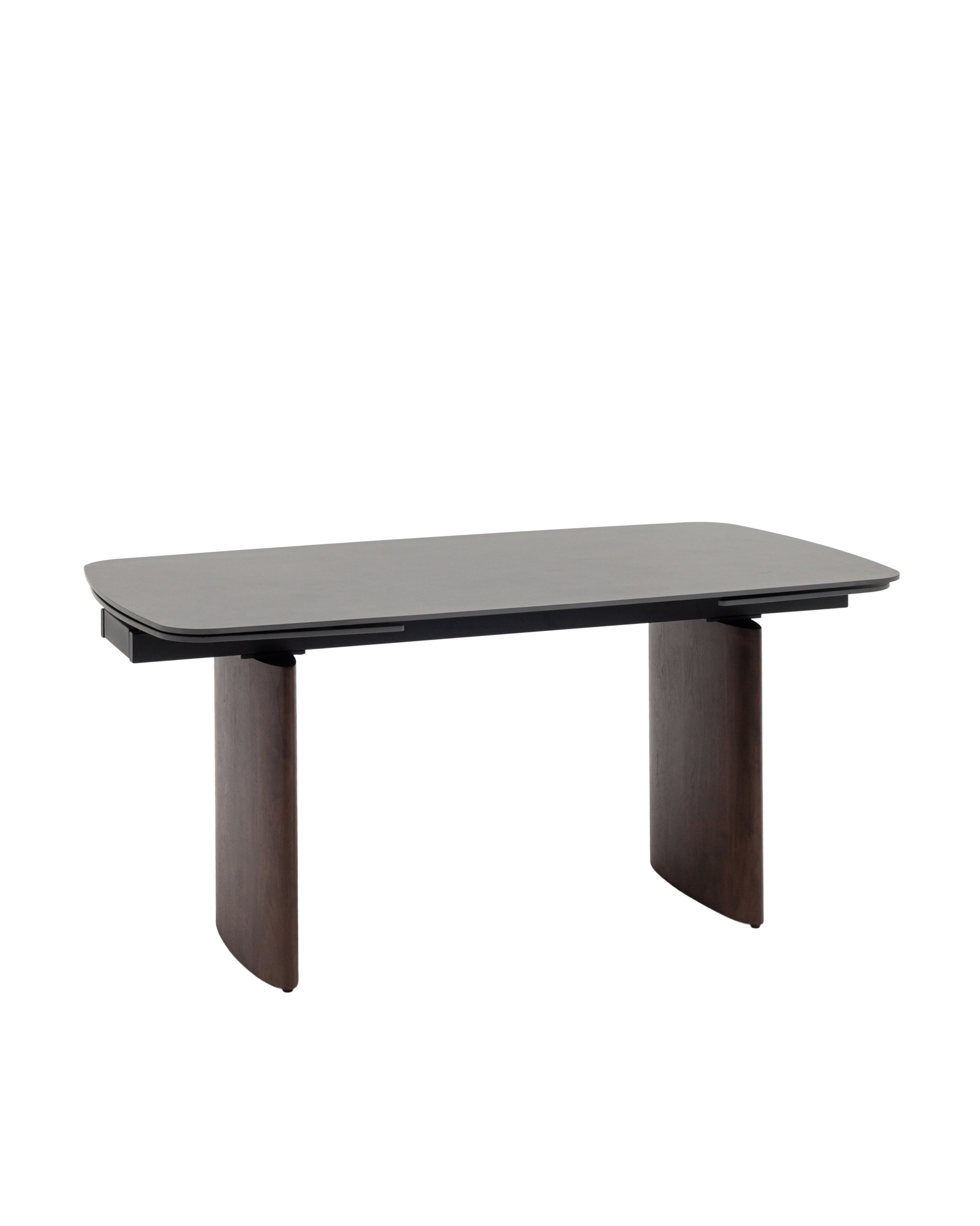 Стол обеденный Астарта раскладной 160-240х90 см керамика темная