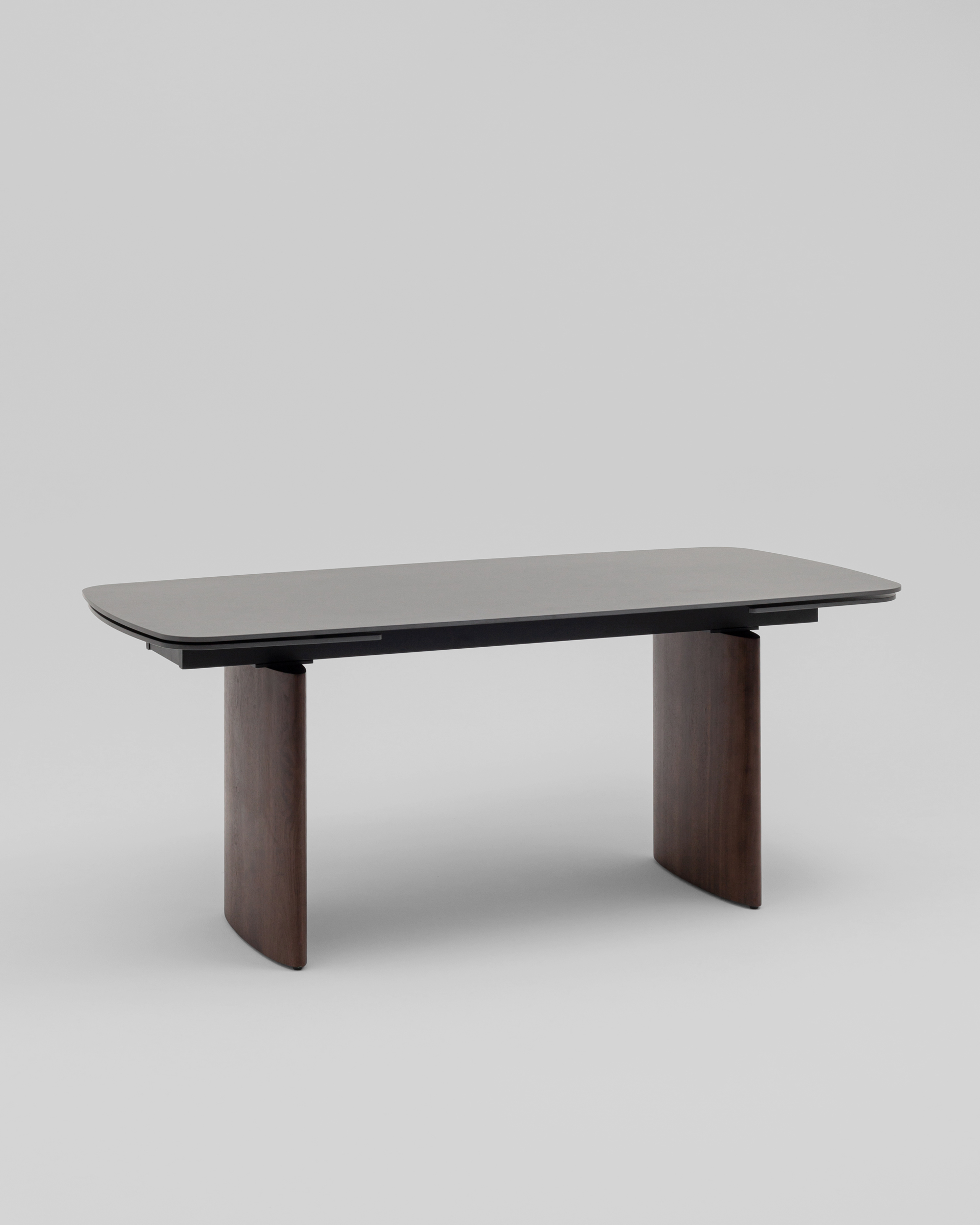 Стол обеденный Астарта раскладной 180-260х90 см керамика темная — изображение 2