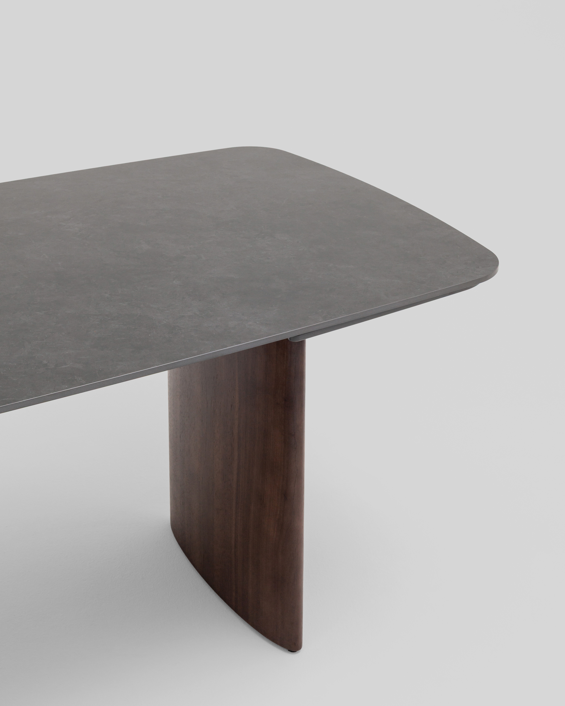 Стол обеденный Астарта раскладной 180-260х90 см керамика темная — изображение 5