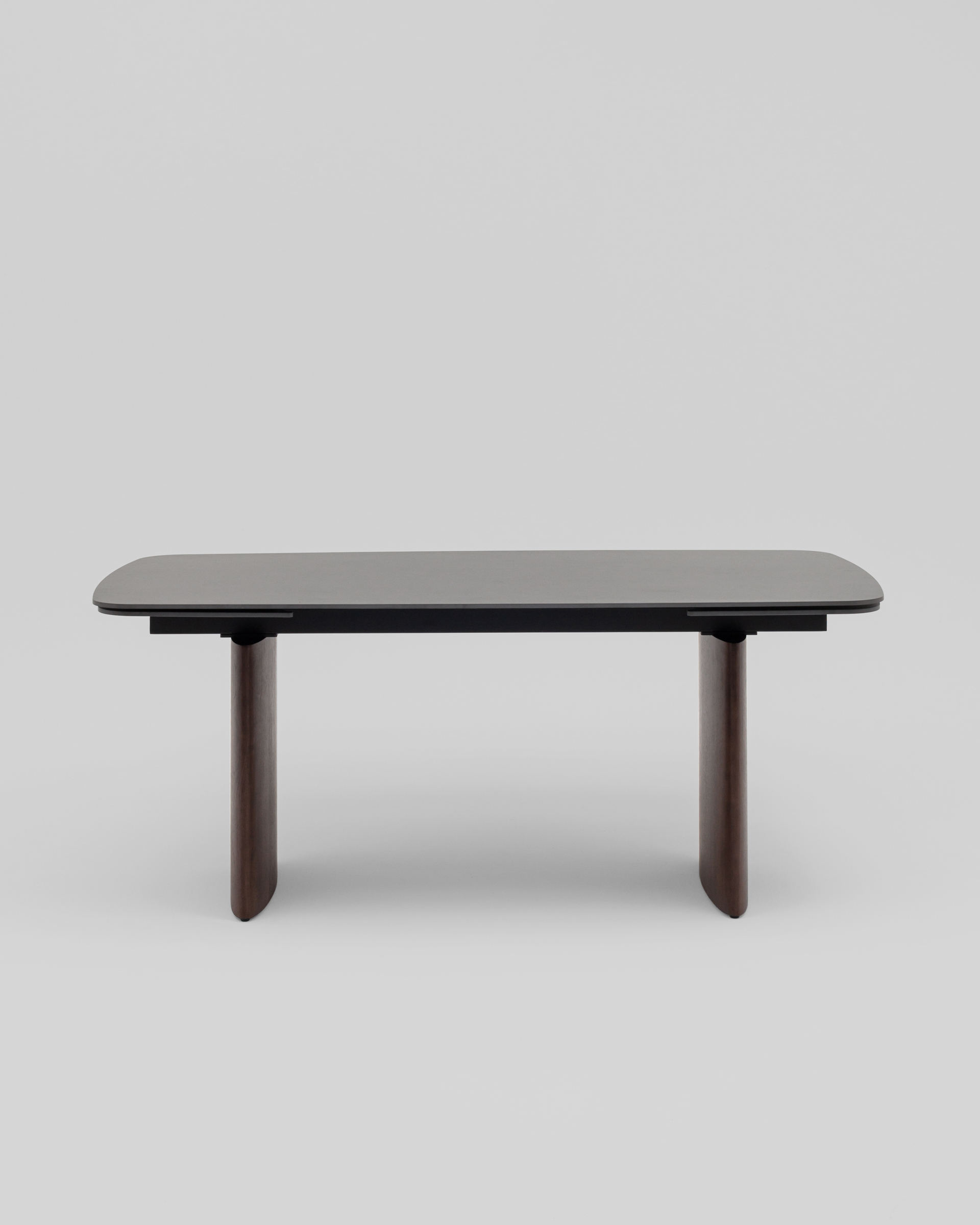 Стол обеденный Астарта раскладной 180-260х90 см керамика темная — изображение 8