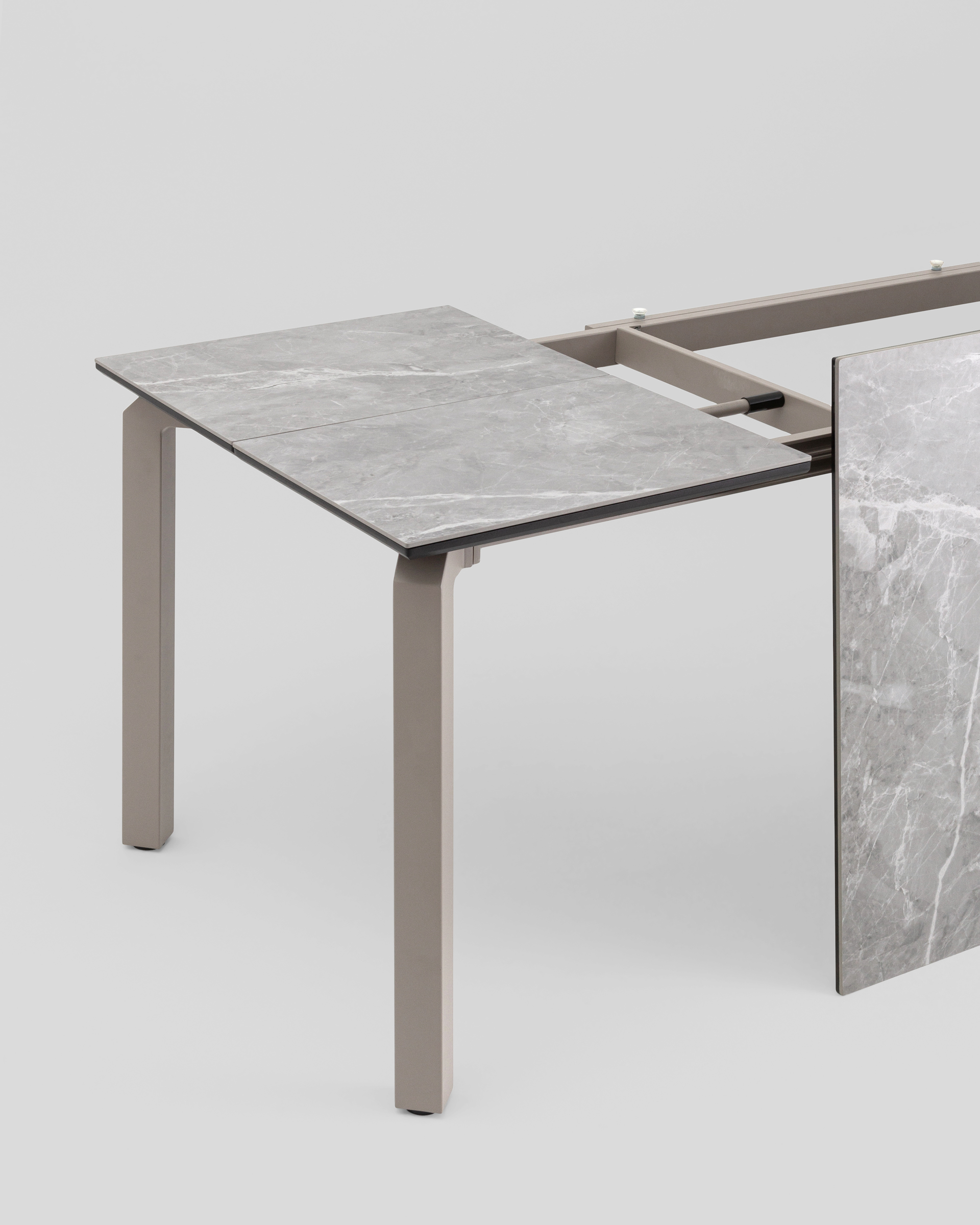 Стол обеденный Varden раскладной 180-240х90 см керамика серый — изображение 8